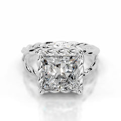 Yul Lab Grown Diamond Ring Princess - 14K White Gold