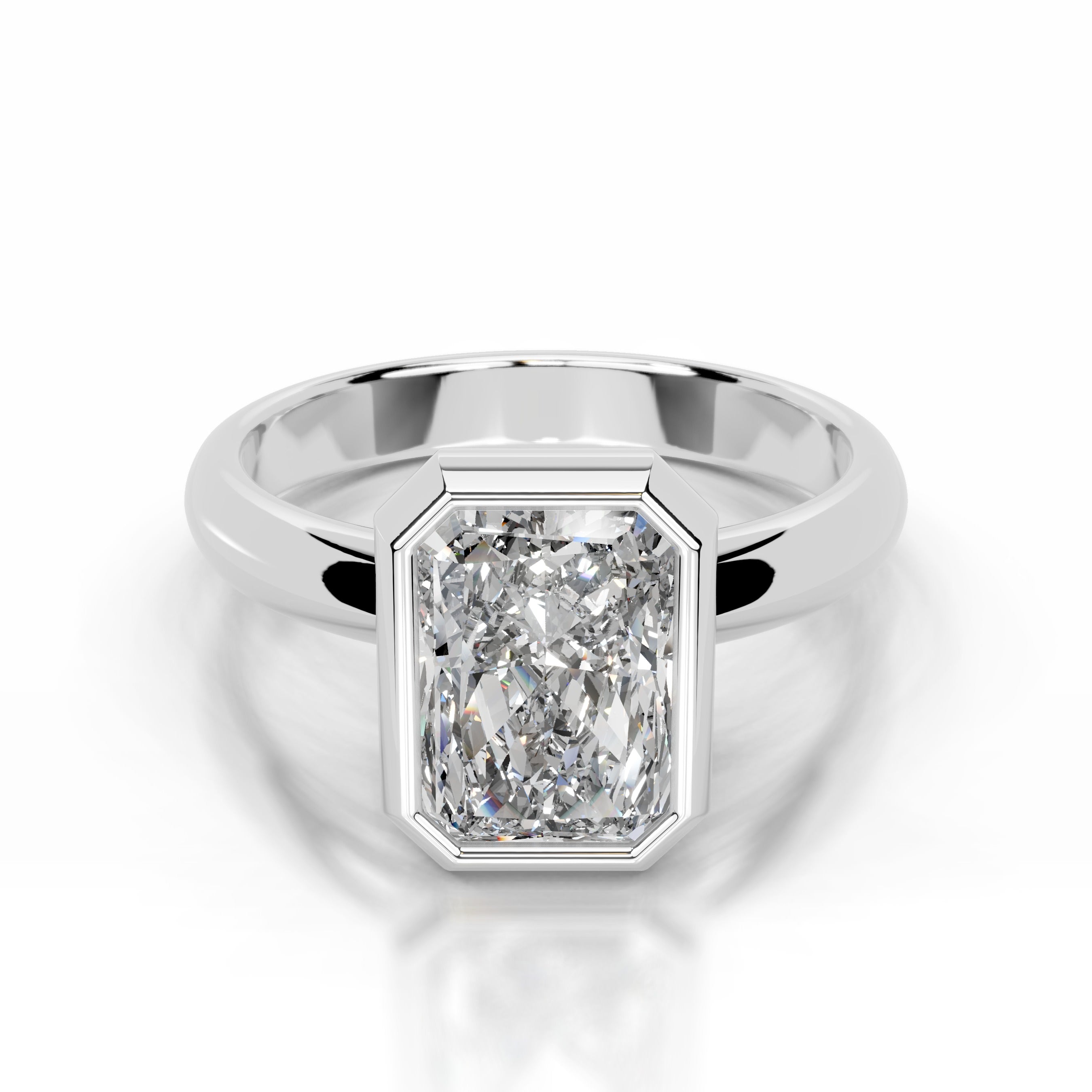 Kaylee Lab Grown Diamond Ring - 14K White Gold