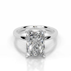 Phoenix Lab Grown Diamond Ring Elongated Radiant - Platinum