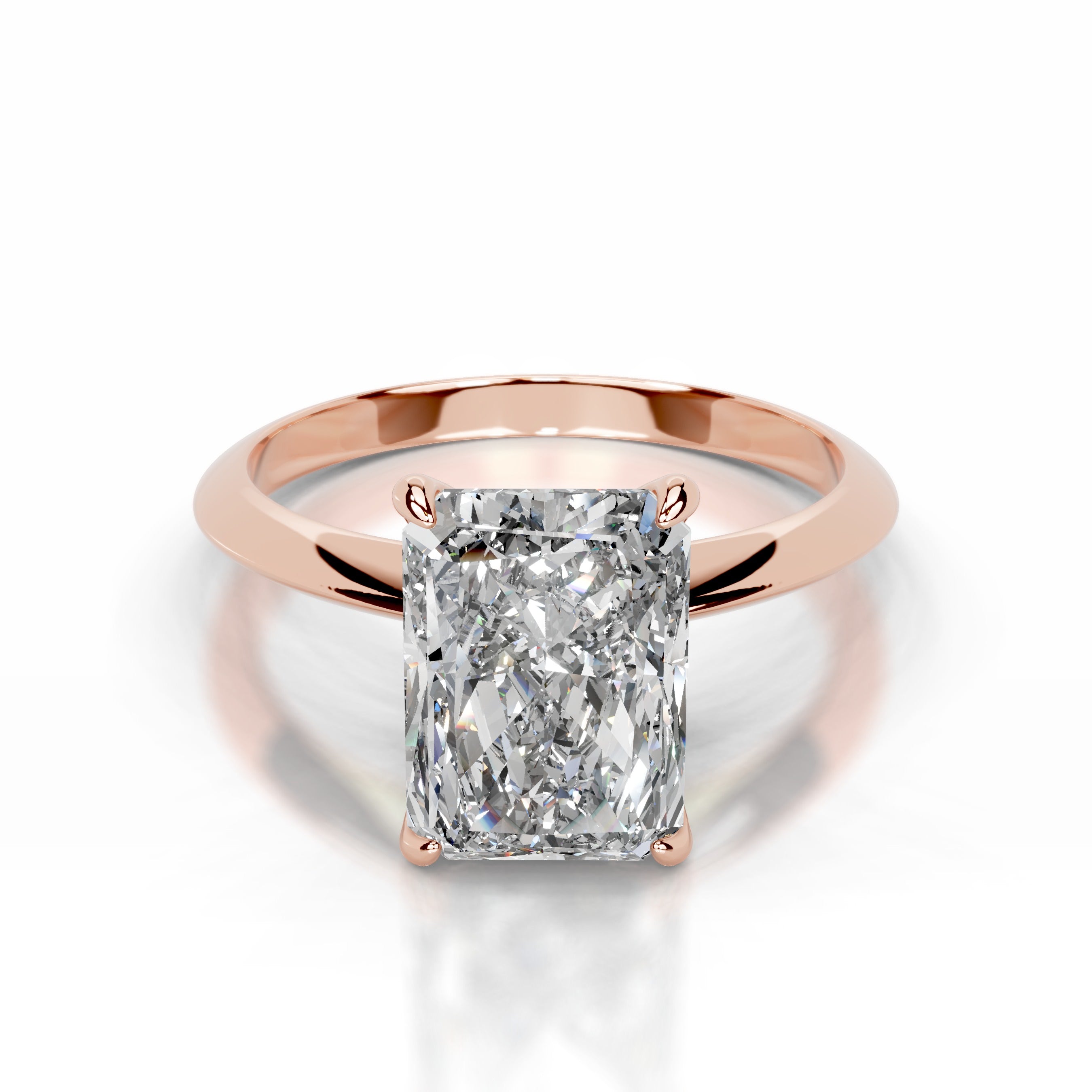 Evie Lab Grown Diamond Ring - 14K Rose Gold