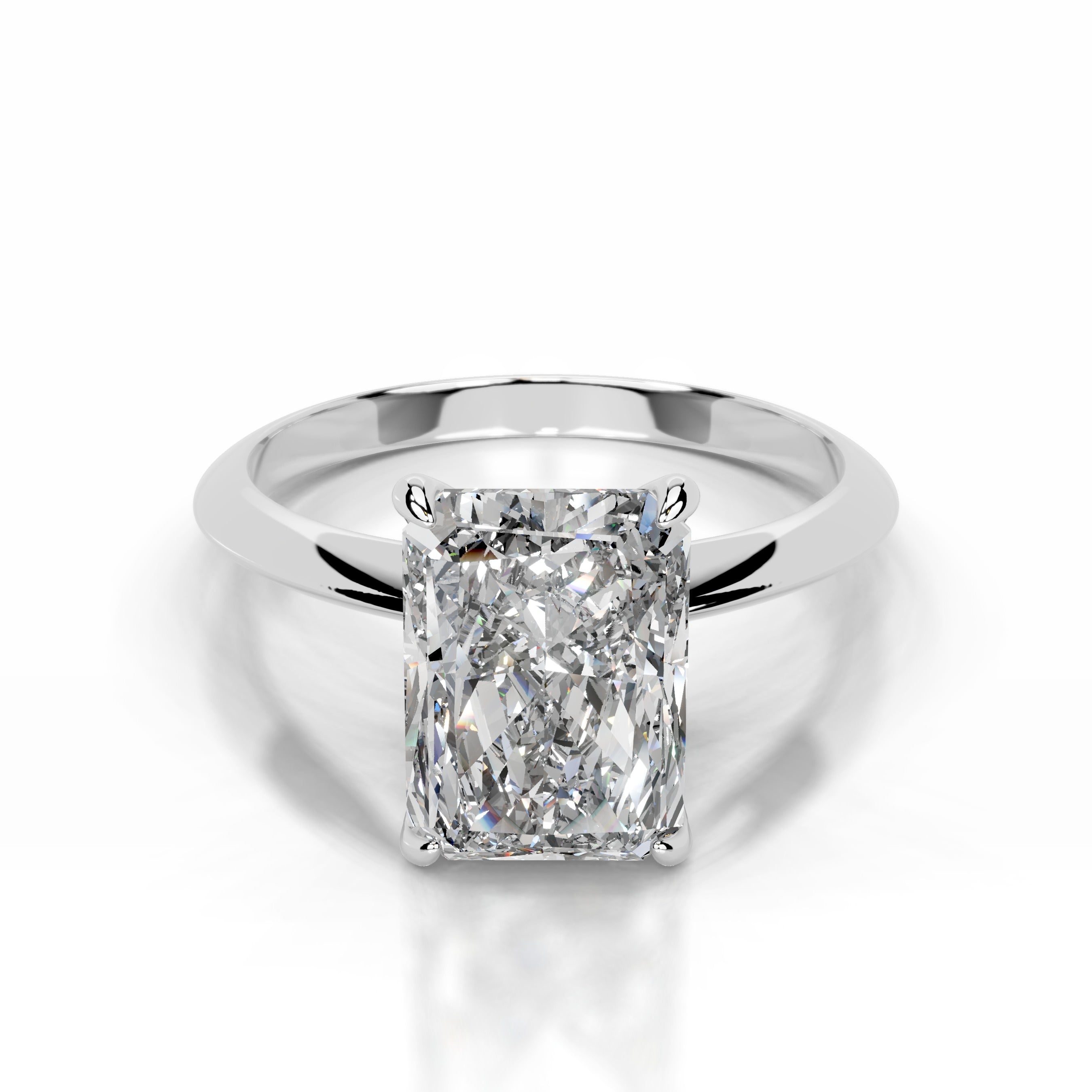 Evie Lab Grown Diamond Ring - 14K White Gold