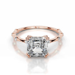 Wilma Lab Grown Diamond Ring - 14K Rose Gold