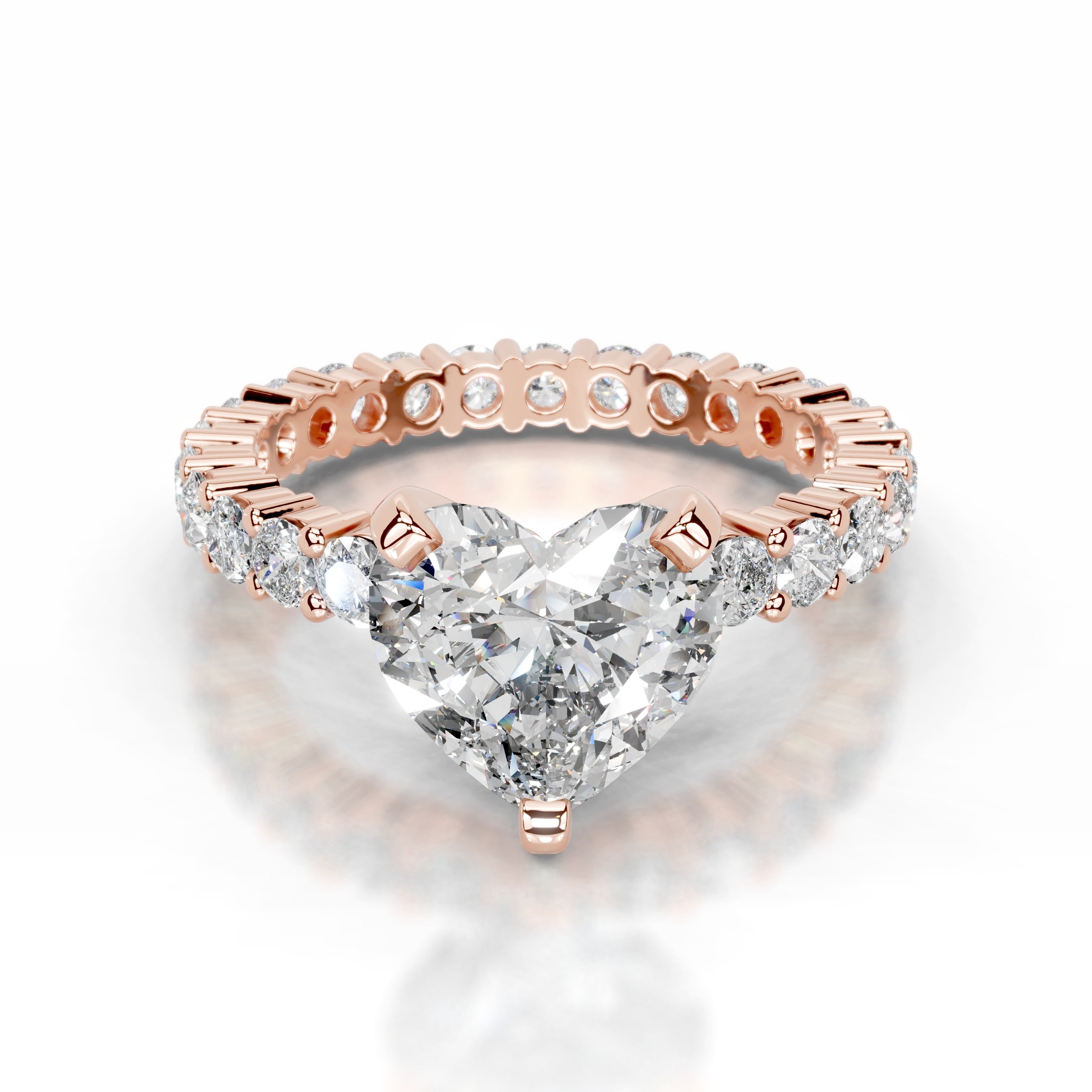 Jenna Lab Grown Diamond Ring - 14K Rose Gold