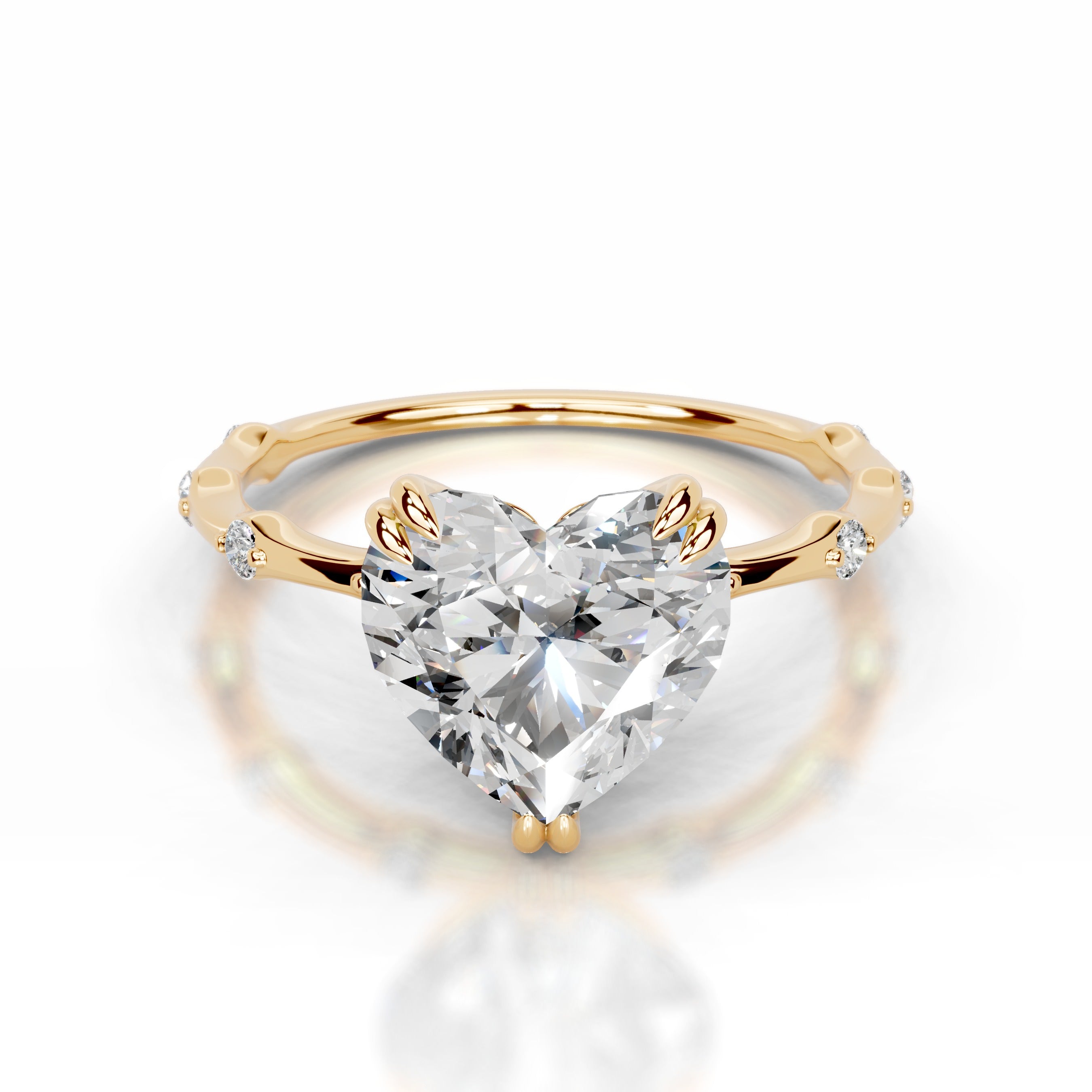 Wilma Lab Grown Diamond Ring - 18K Yellow Gold