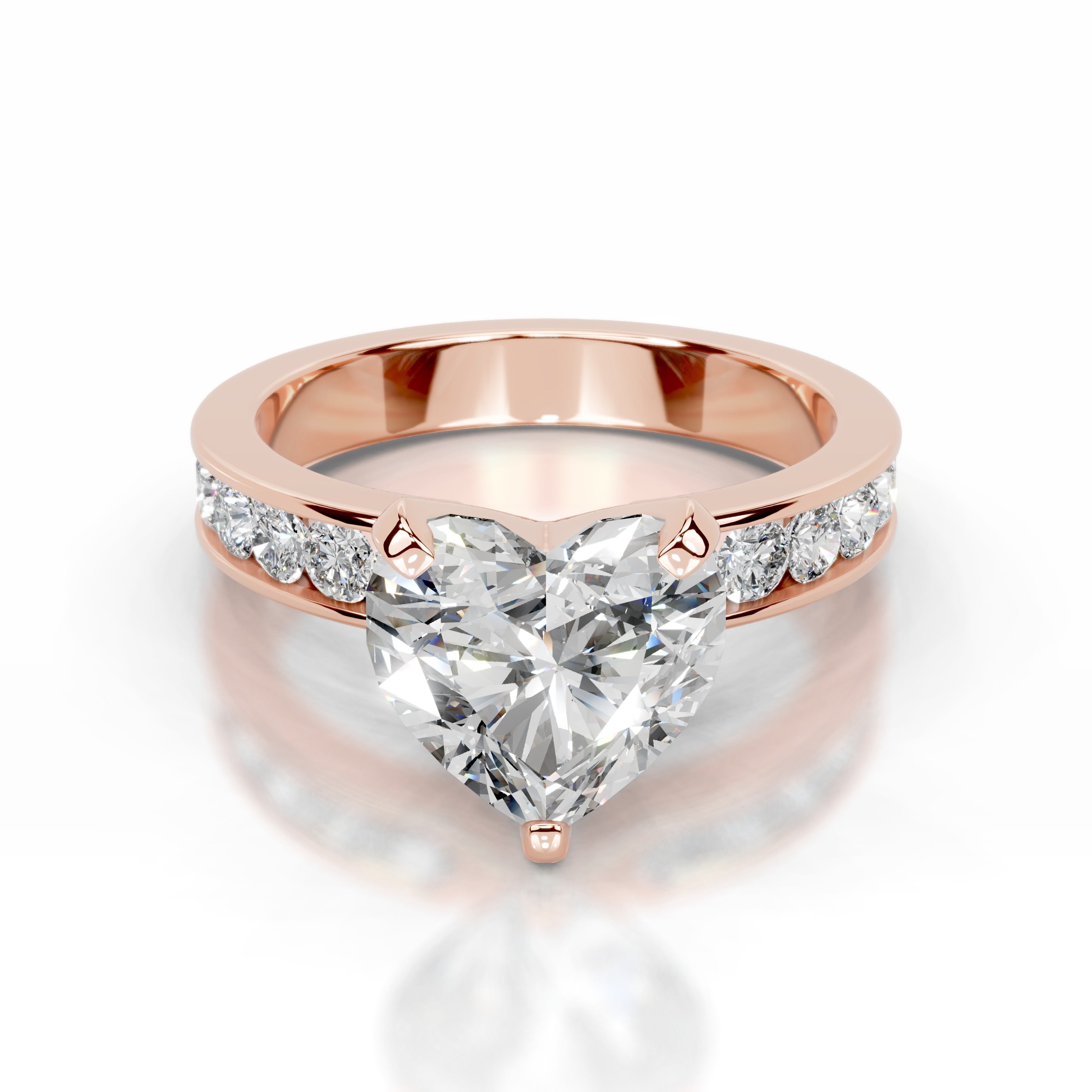 Giselle Lab Grown Diamond Ring - 14K Rose Gold