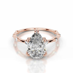 Wilma Lab Grown Diamond Ring - 14K Rose Gold