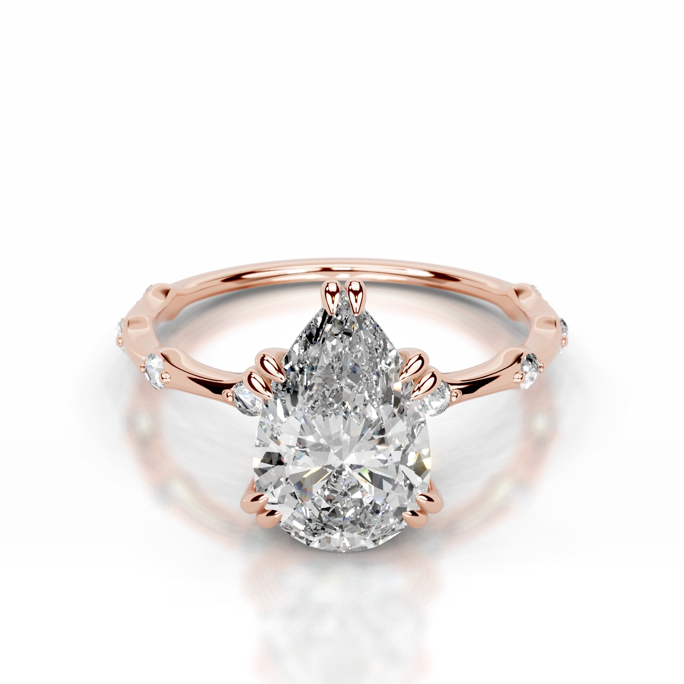 Wilma Lab Grown Diamond Ring - 14K Rose Gold