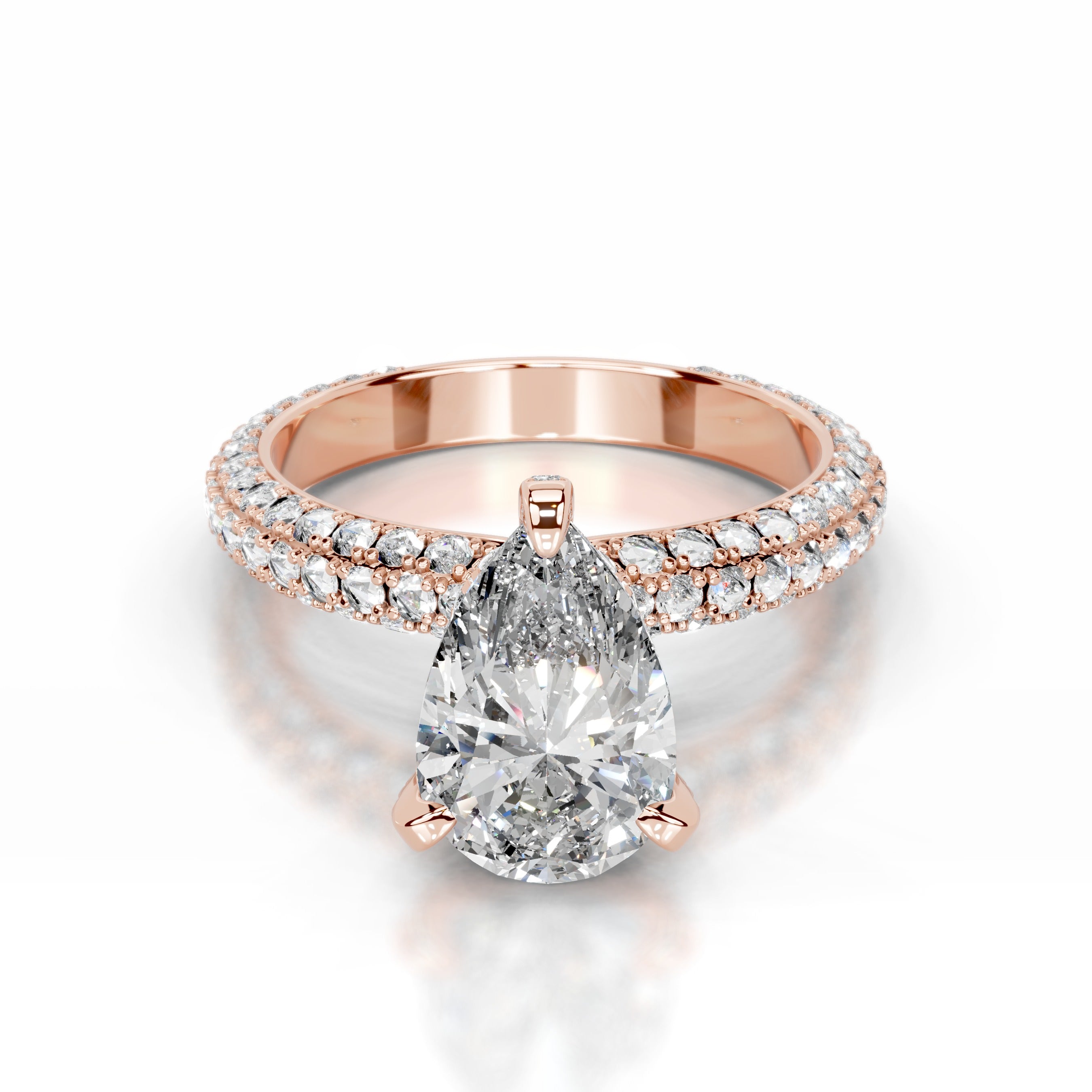 Milly Lab Grown Diamond Ring - 14K Rose Gold