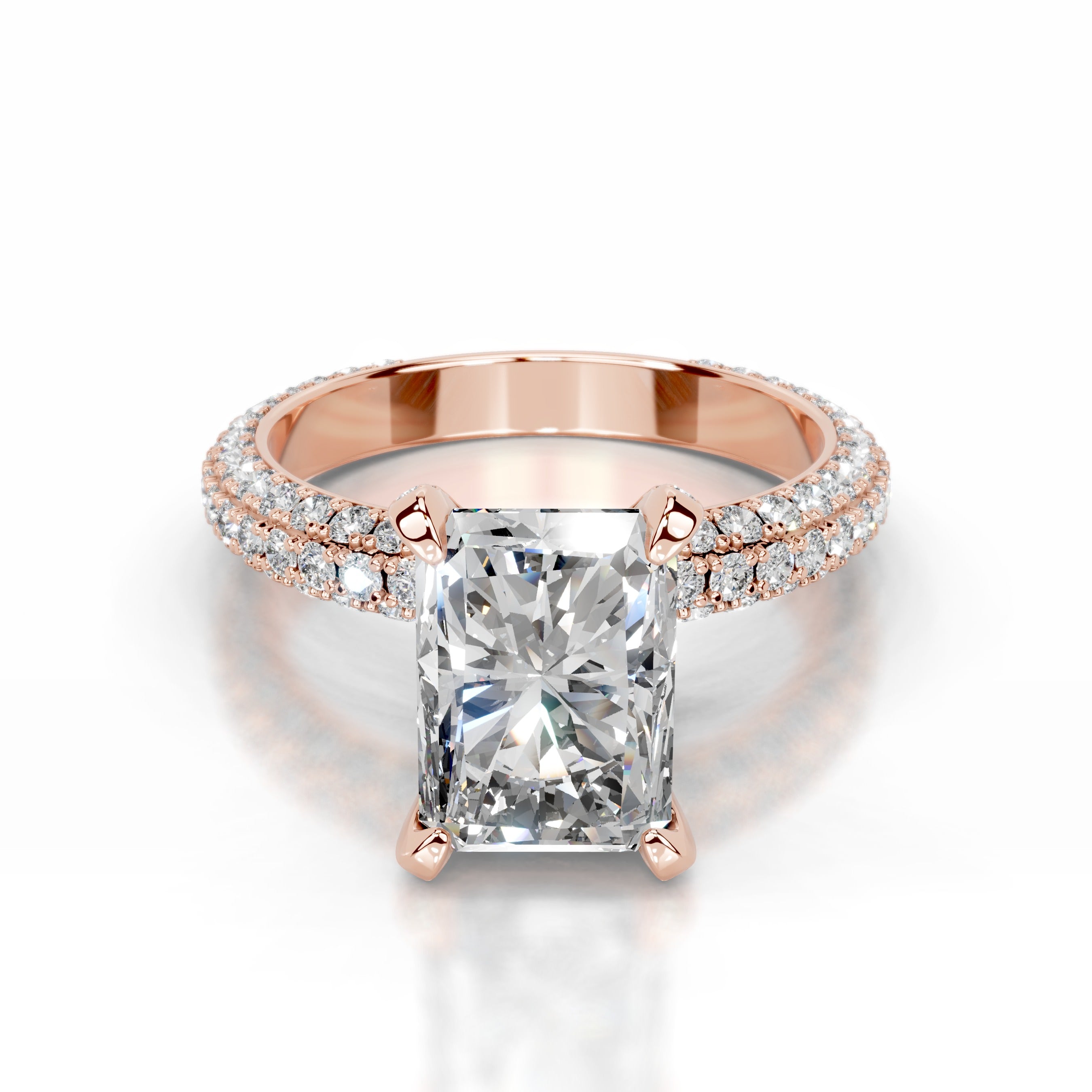 Milly Lab Grown Diamond Ring - 14K Rose Gold