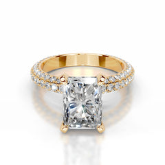 Milly Lab Grown Diamond Ring - 18K Yellow Gold