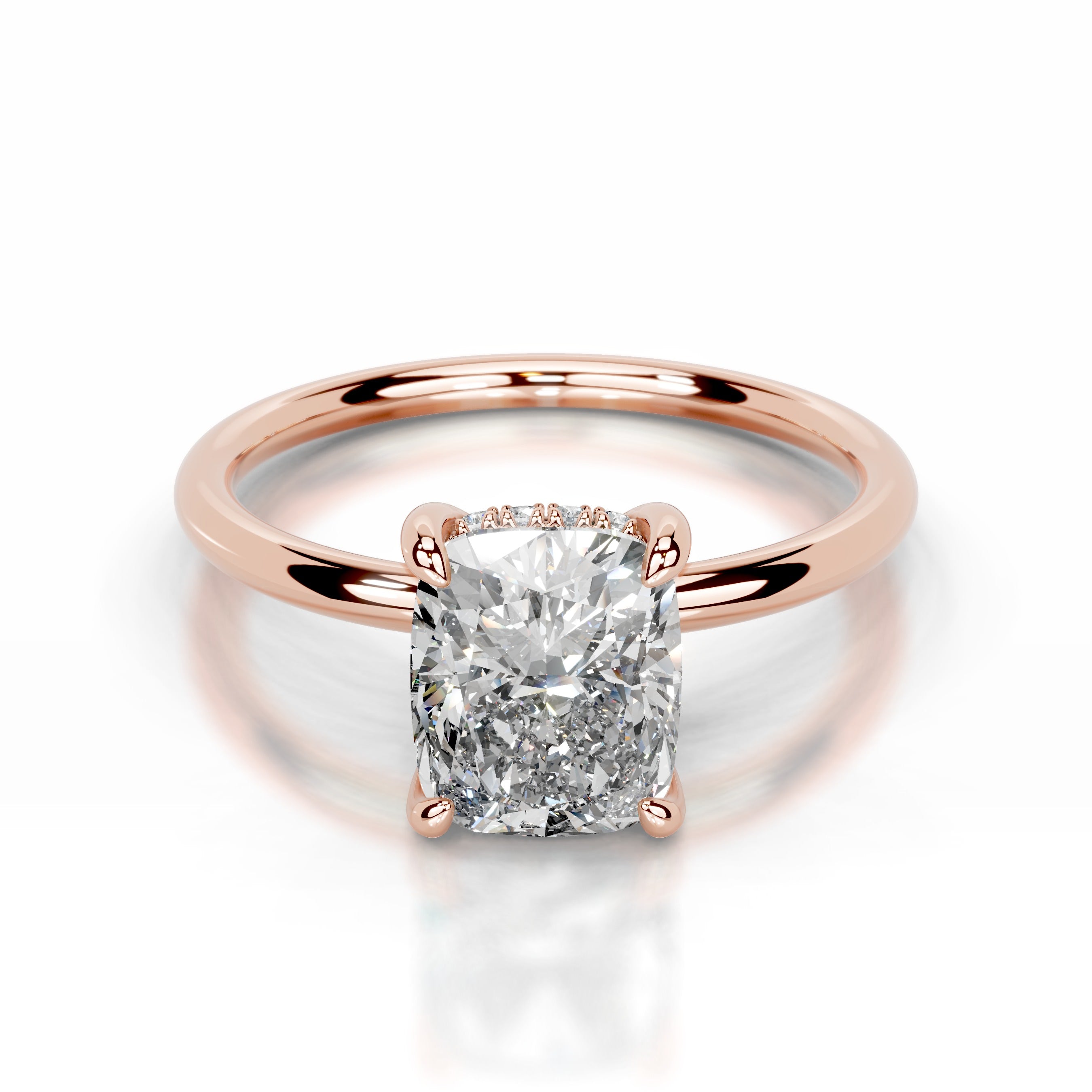 Willow Lab Grown Diamond Ring - 14K Rose Gold