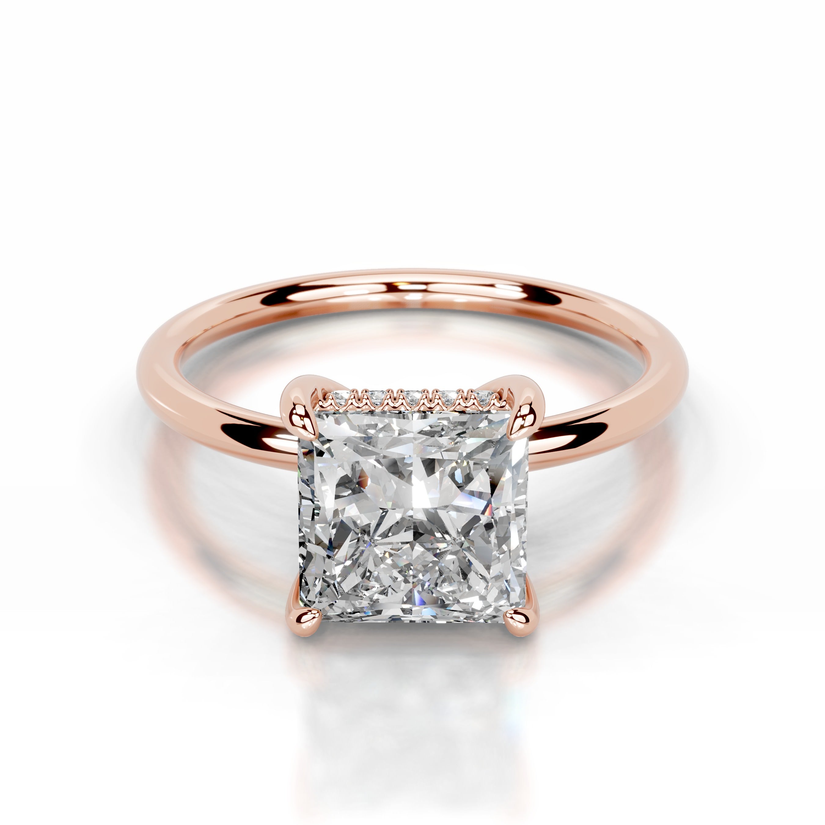 Willow Lab Grown Diamond Ring - 14K Rose Gold