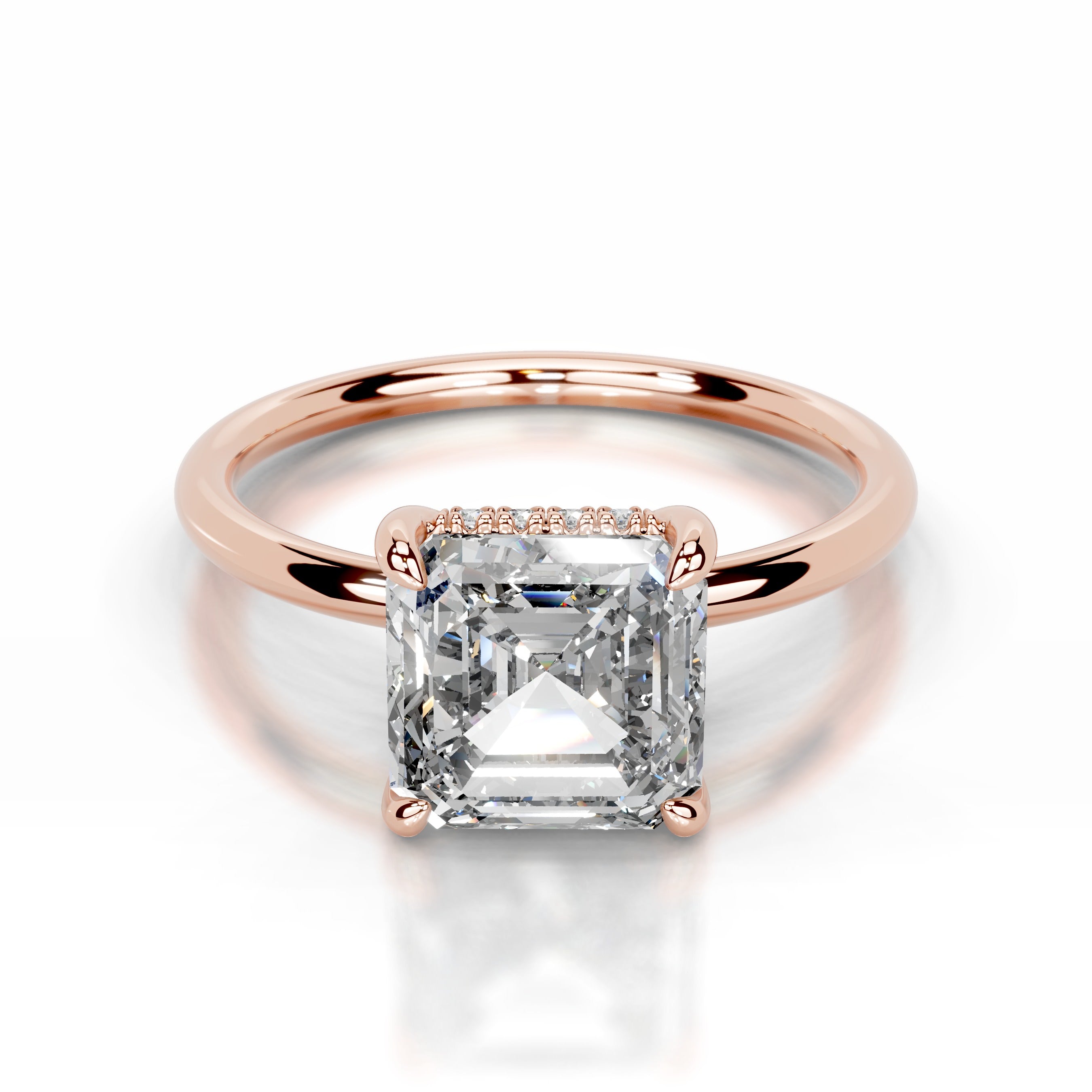 Willow Lab Grown Diamond Ring - 14K Rose Gold