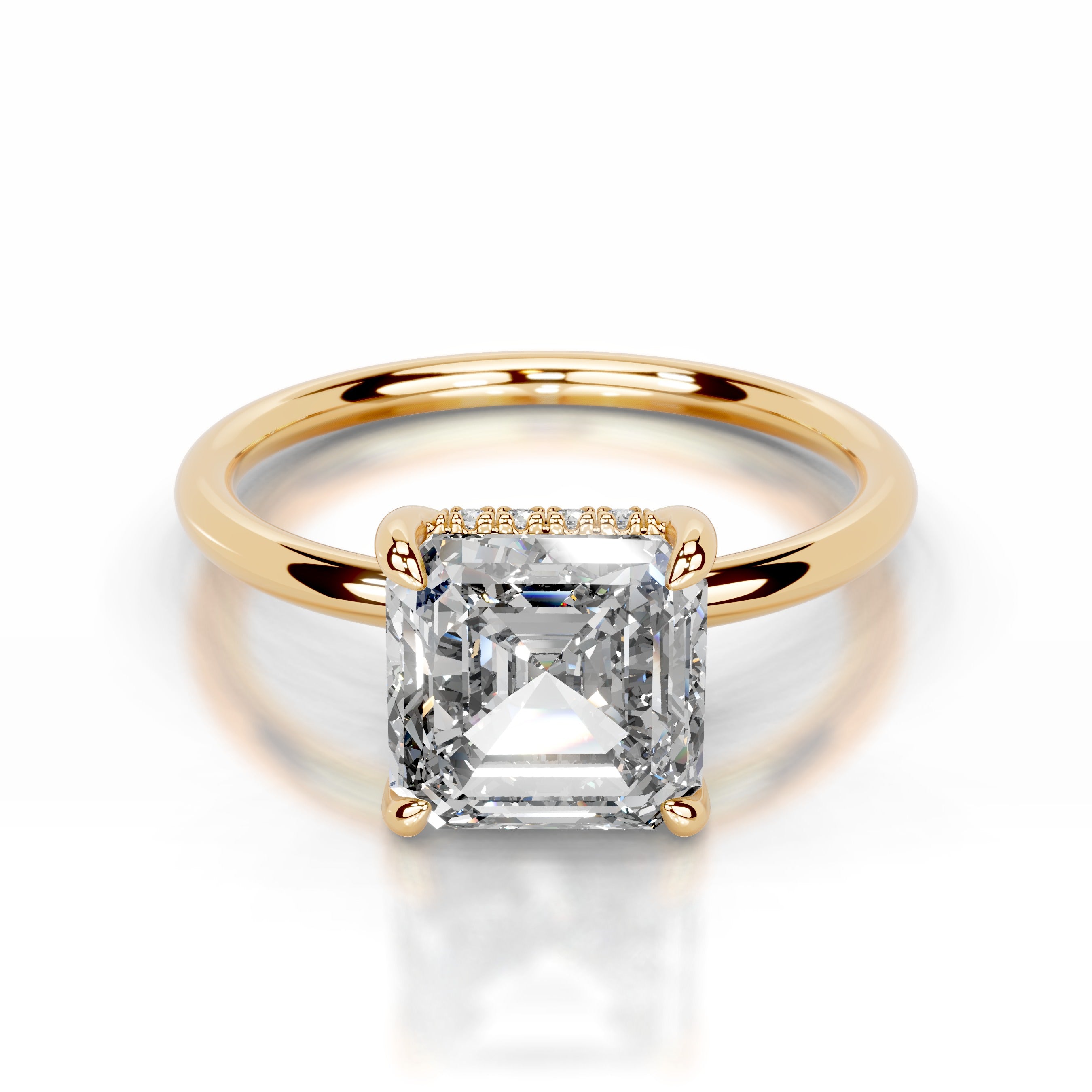 Willow Lab Grown Diamond Ring - 18K Yellow Gold