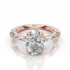 Nidia Lab Grown Diamond Ring - 14K Rose Gold