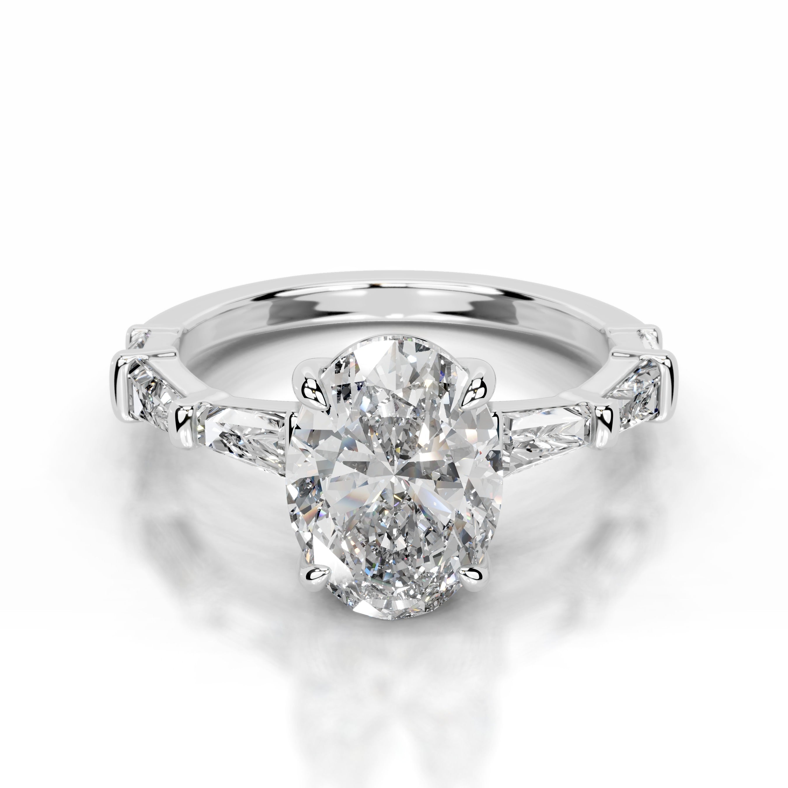 Nidia Lab Grown Diamond Ring - Platinum