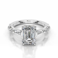 Nidia Lab Grown Diamond Ring - 14K White Gold