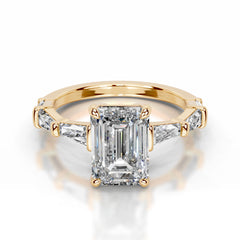 Nidia Lab Grown Diamond Ring - 18K Yellow Gold