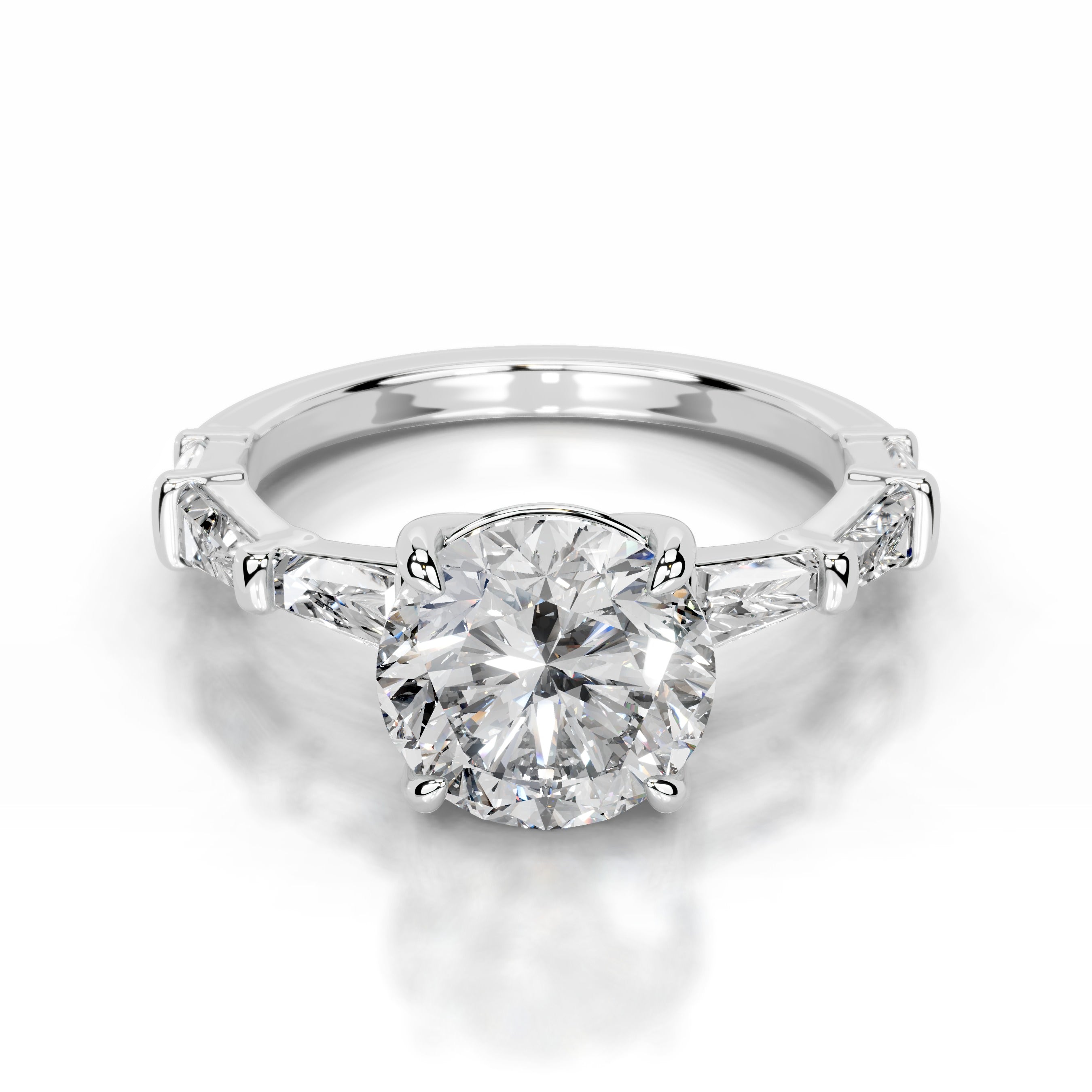 Nidia Lab Grown Diamond Ring - Platinum