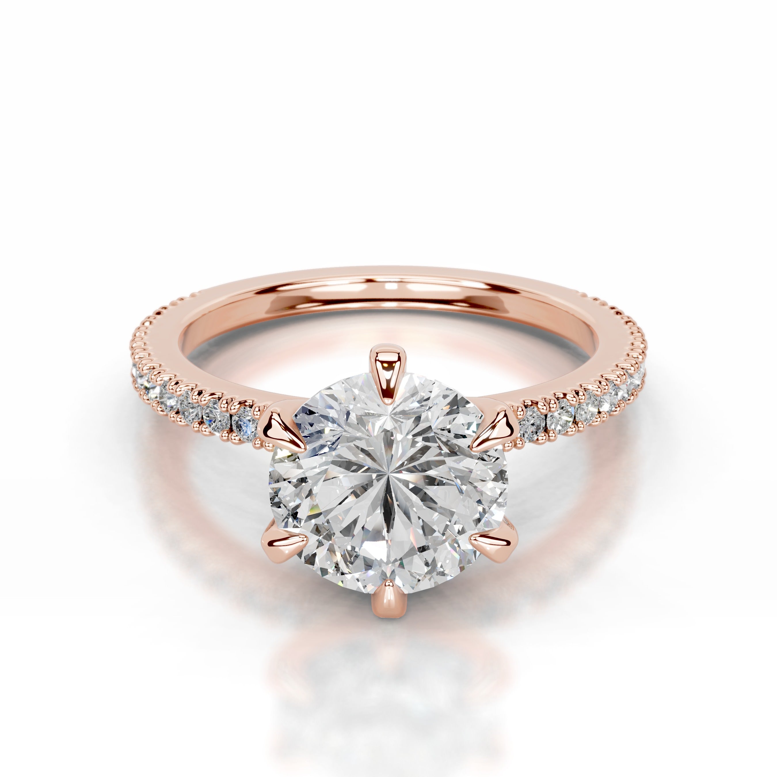 Luisana Lab Grown Diamond Ring - 14K Rose Gold