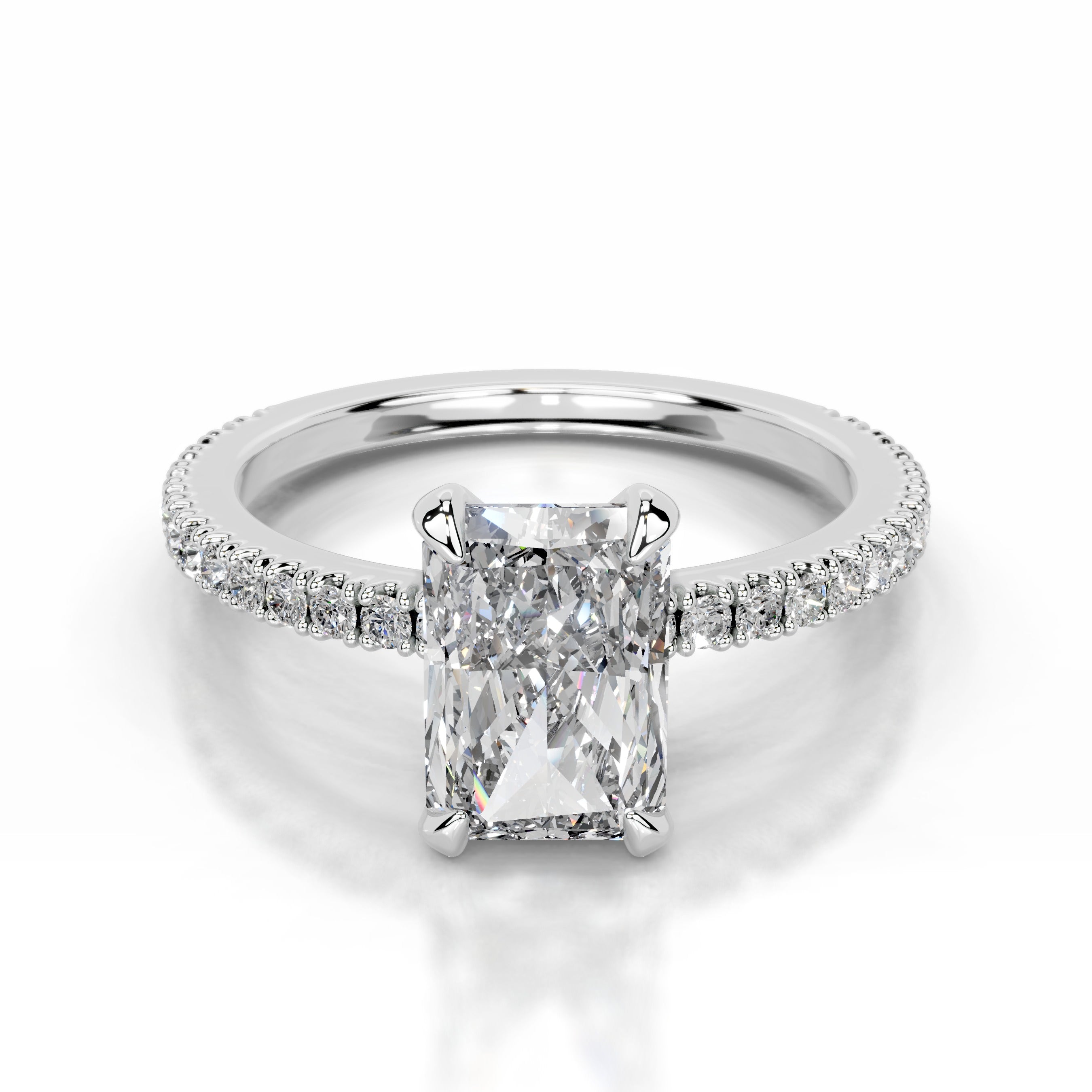 Luisana Lab Grown Diamond Ring - 14K White Gold