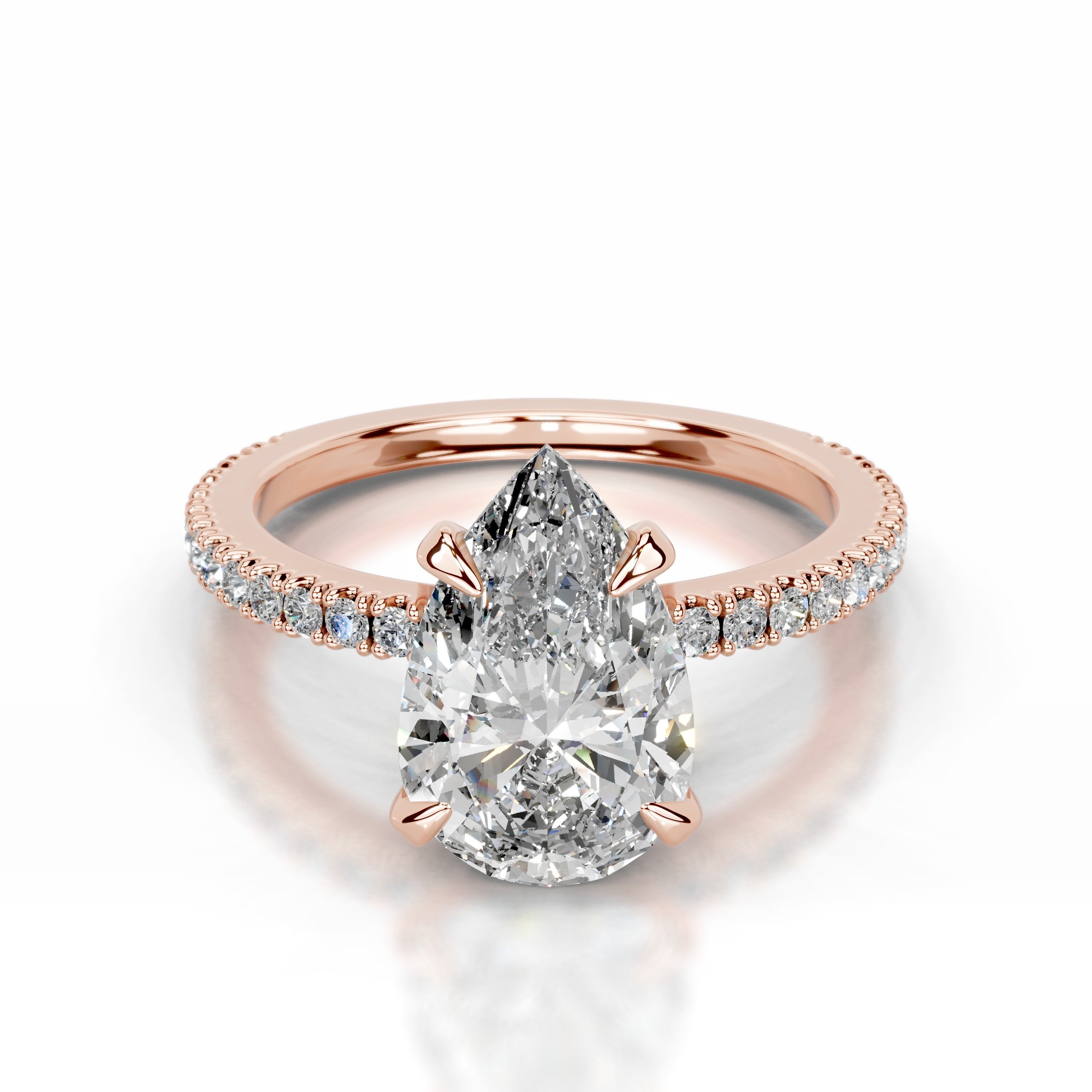 Luisana Lab Grown Diamond Ring - 14K Rose Gold