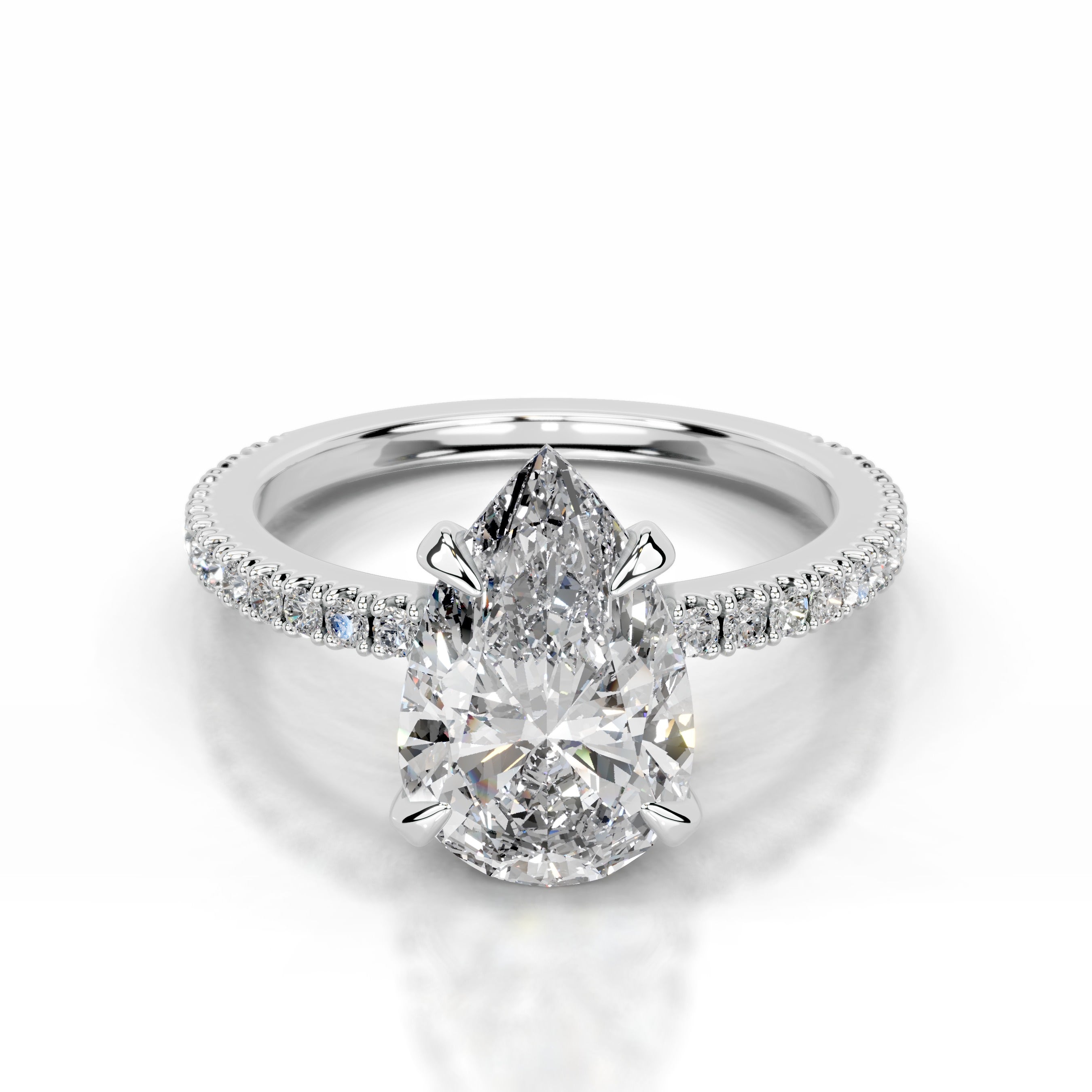 Luisana Lab Grown Diamond Ring - Platinum