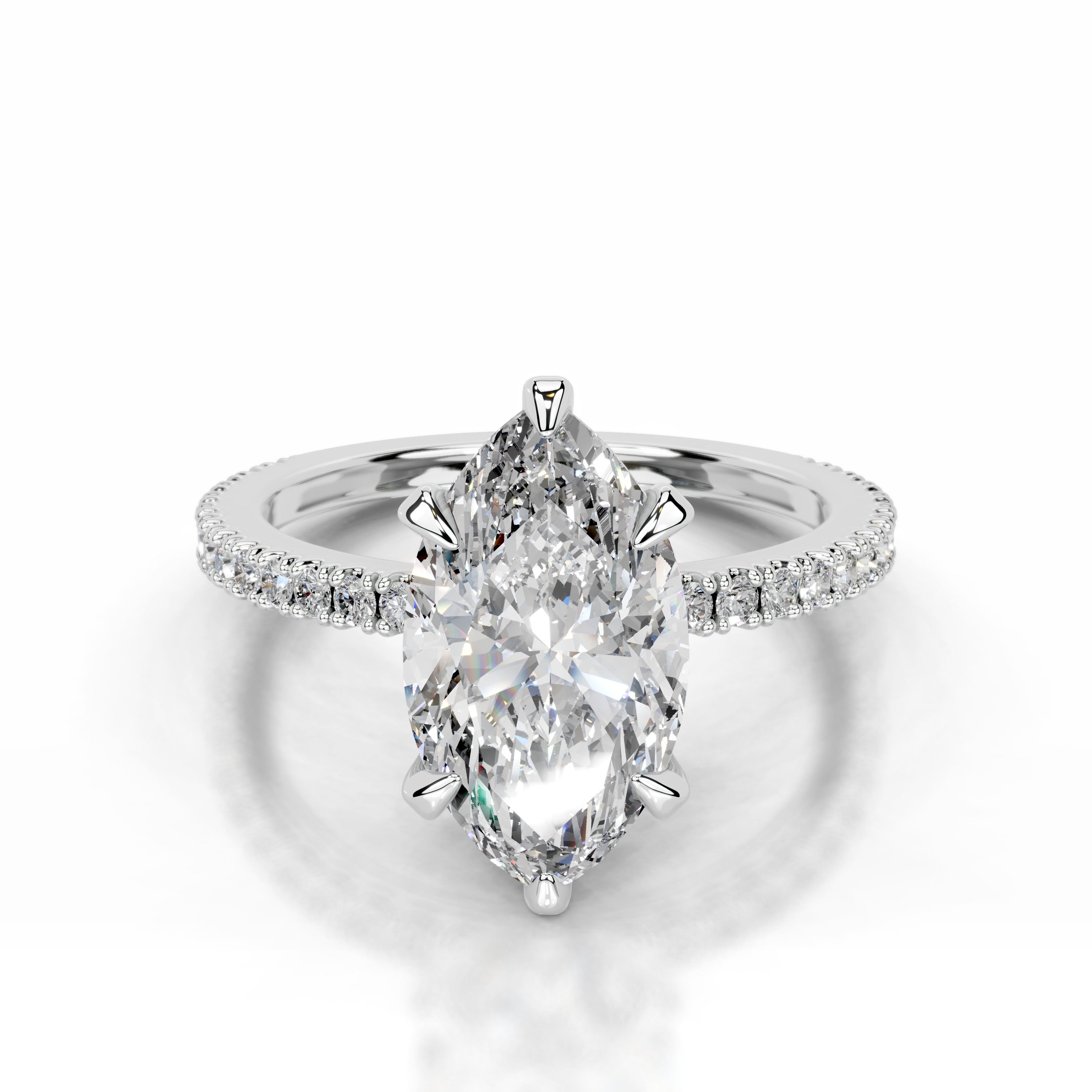 Luisana Lab Grown Diamond Ring - Platinum