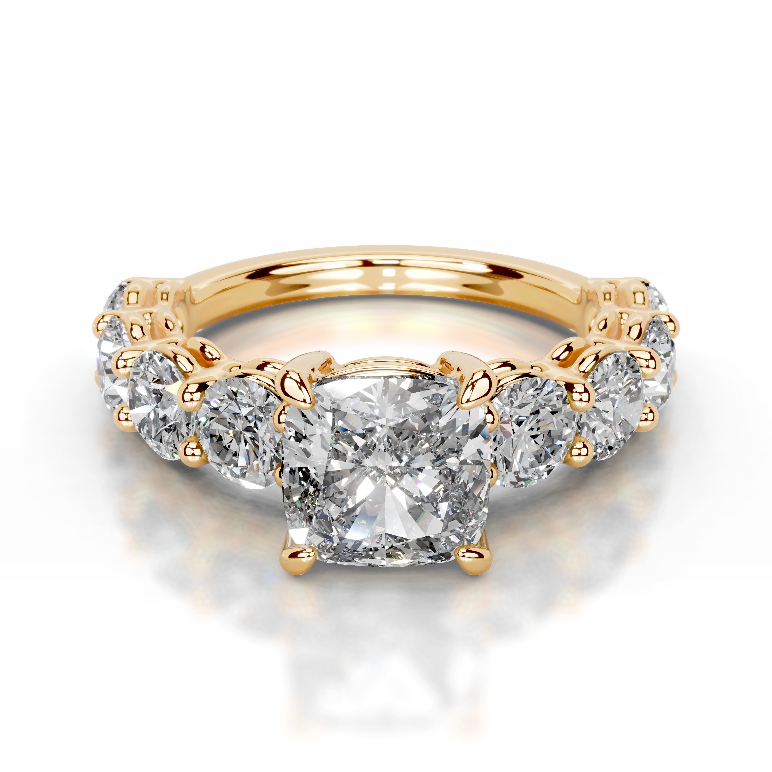 Odin Lab Grown Diamond Ring - 18K Yellow Gold