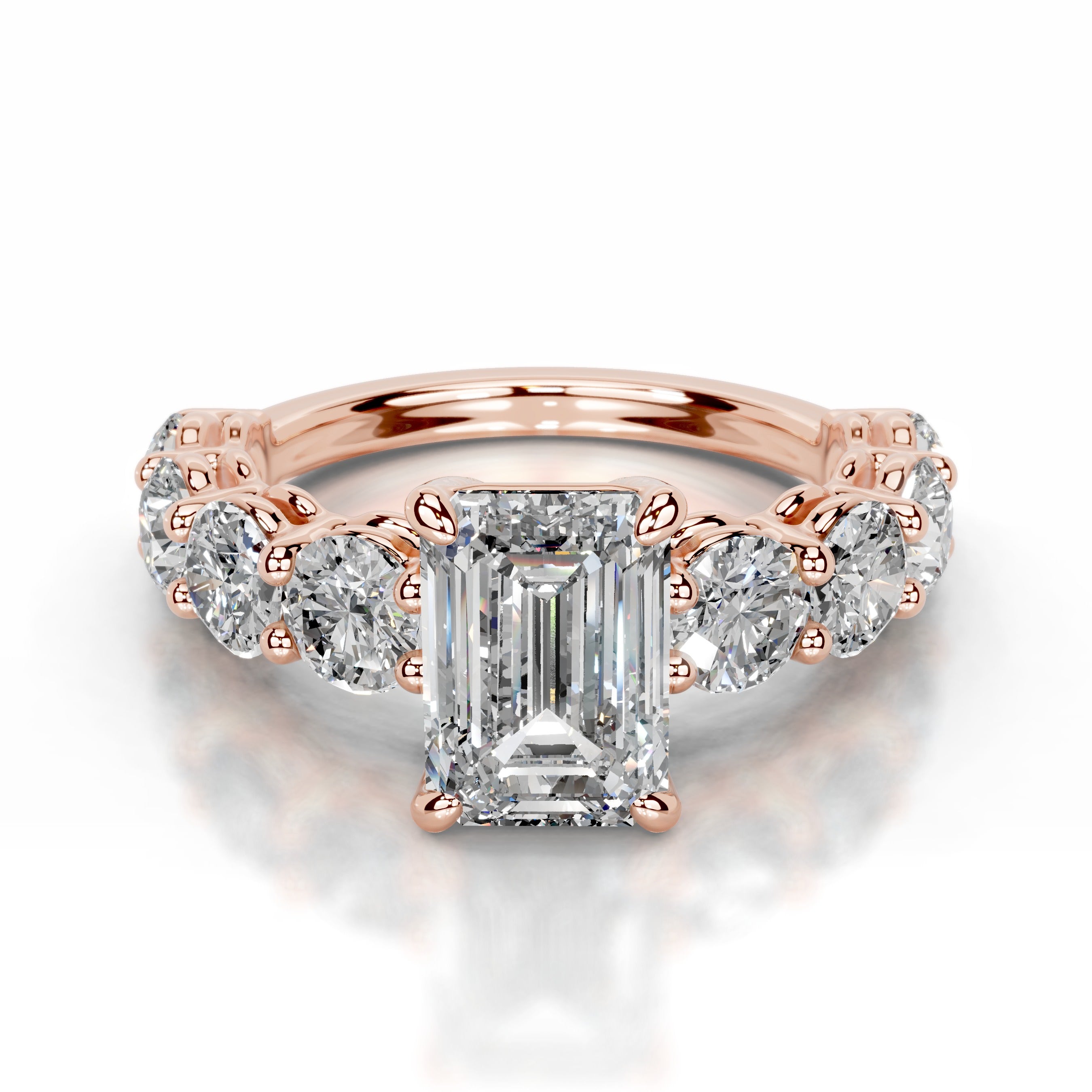 Odin Lab Grown Diamond Ring - 14K Rose Gold