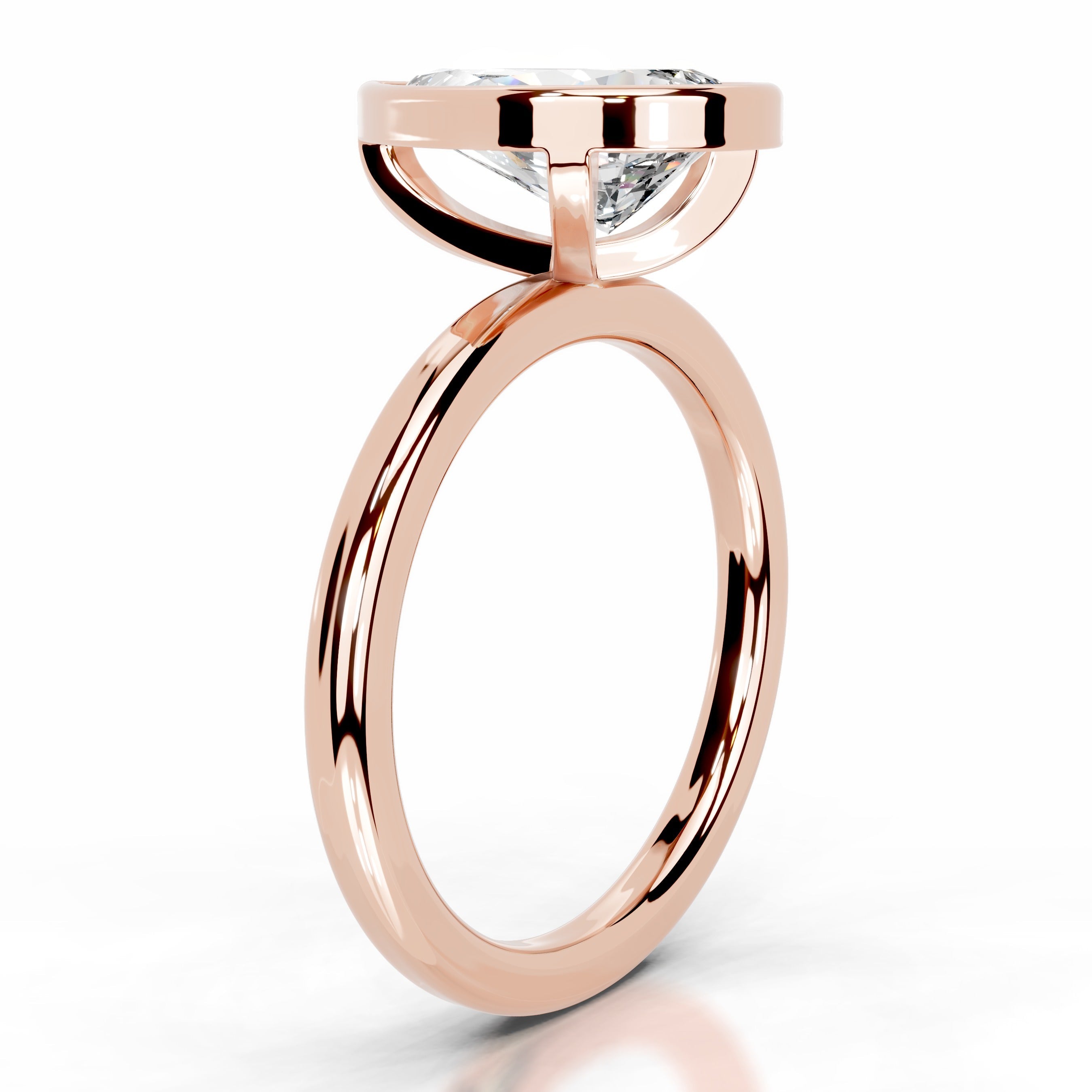Dima Lab Grown Diamond Ring - 14K Rose Gold (RTS)