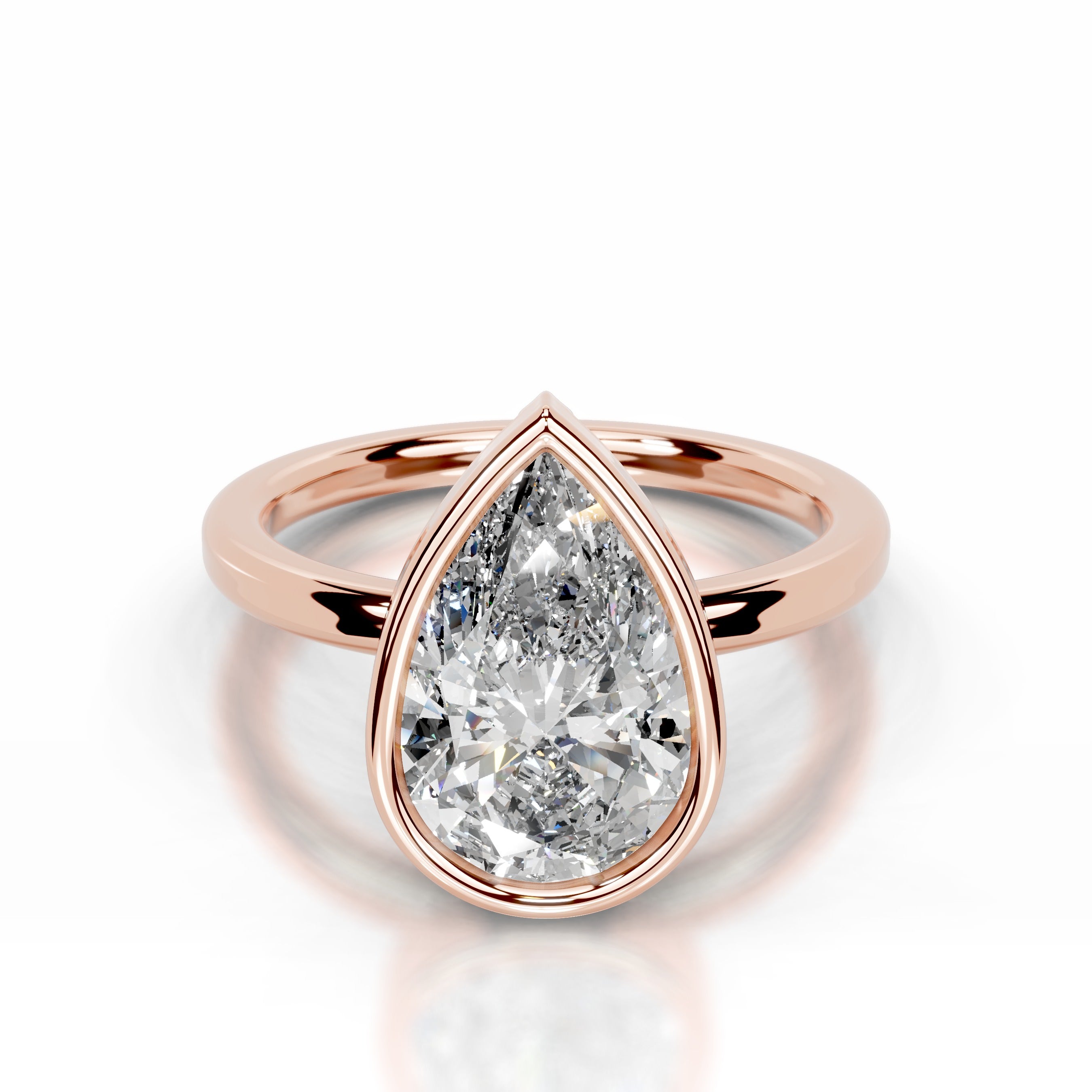 Dima  Lab Grown Diamond Ring - 14K Rose Gold