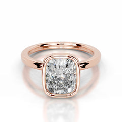 Dima Lab Grown Diamond Ring Elongated Cushion - 14K Rose Gold