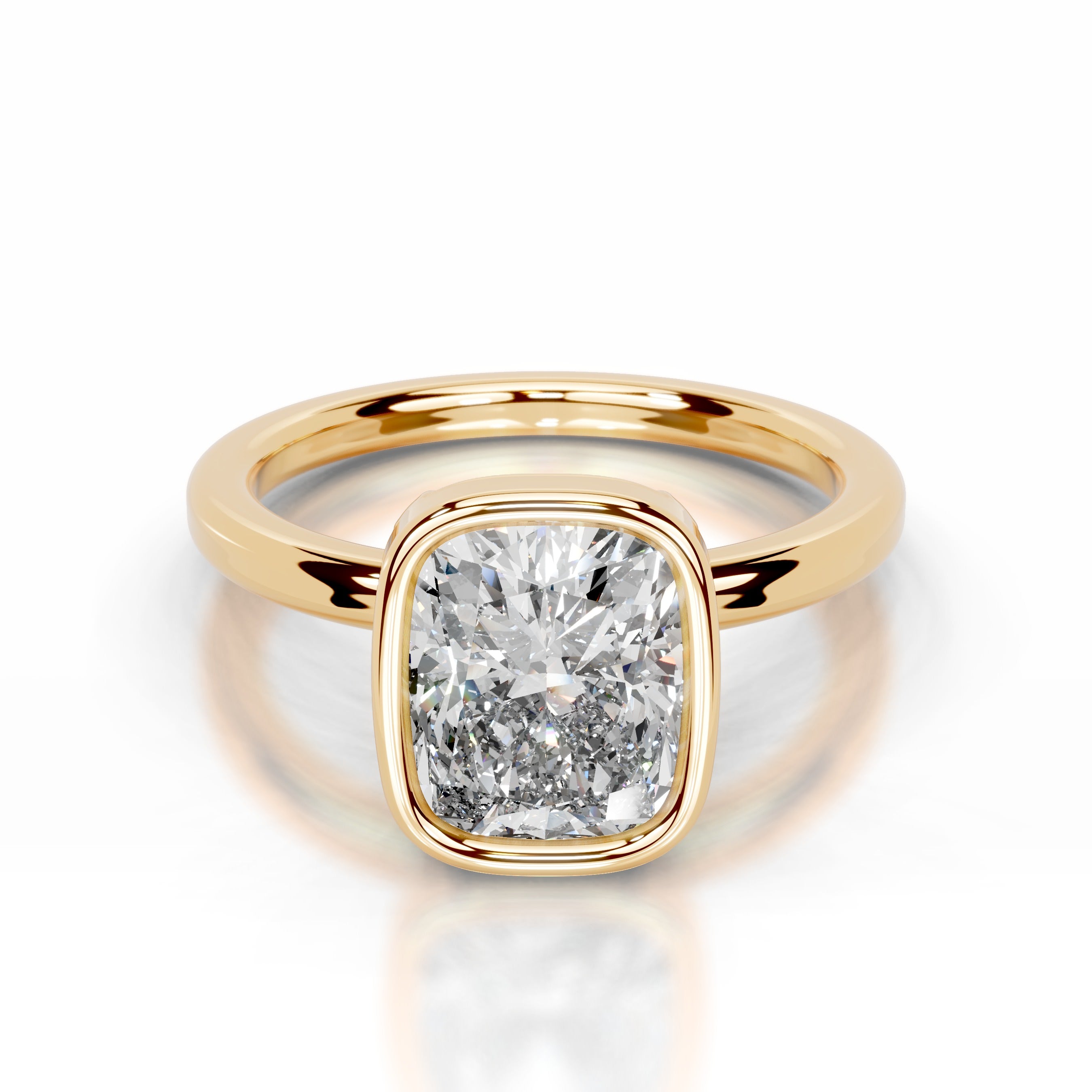 Dima  Lab Grown Diamond Ring - 18K Yellow Gold