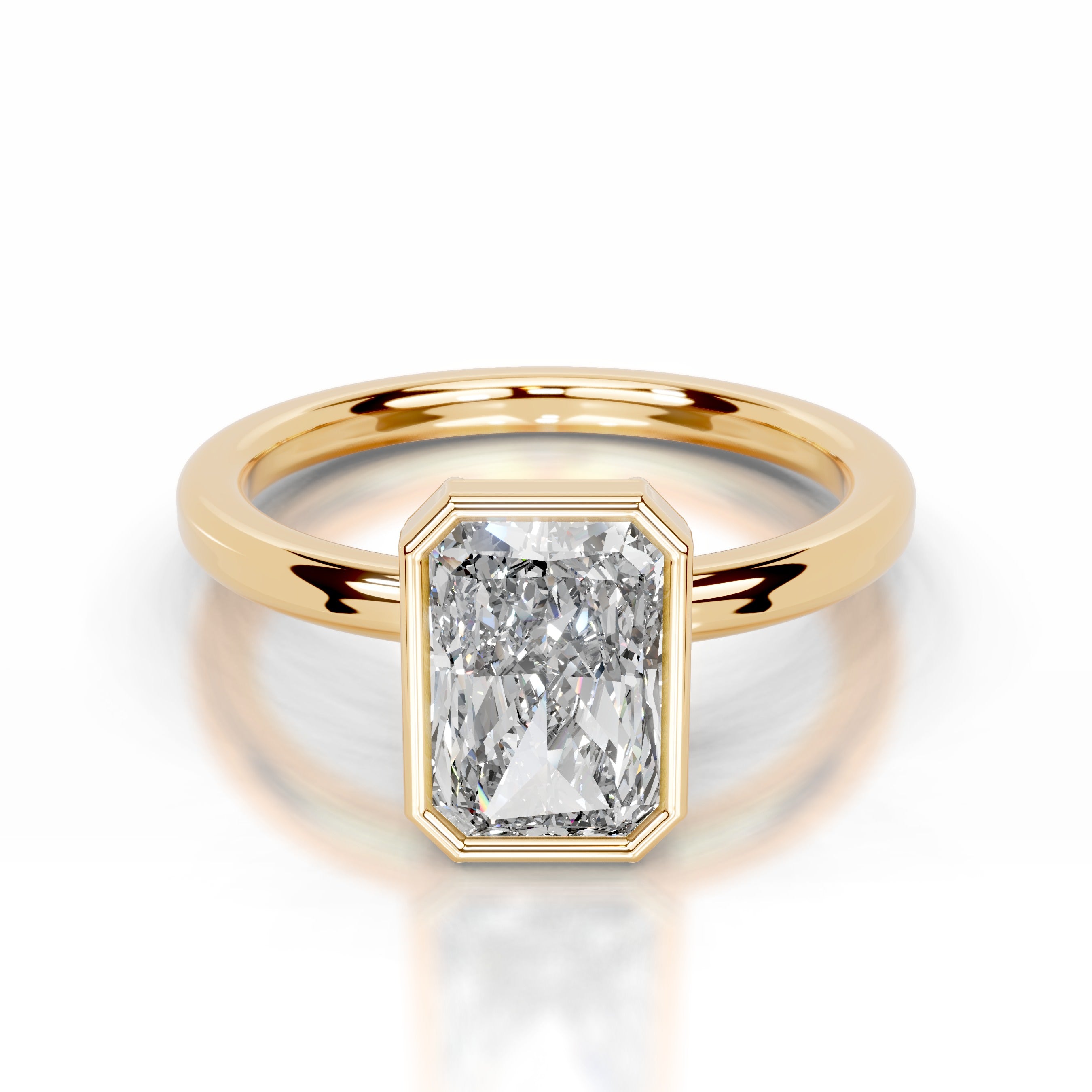 Dima Lab Grown Diamond Ring - 18K Yellow Gold