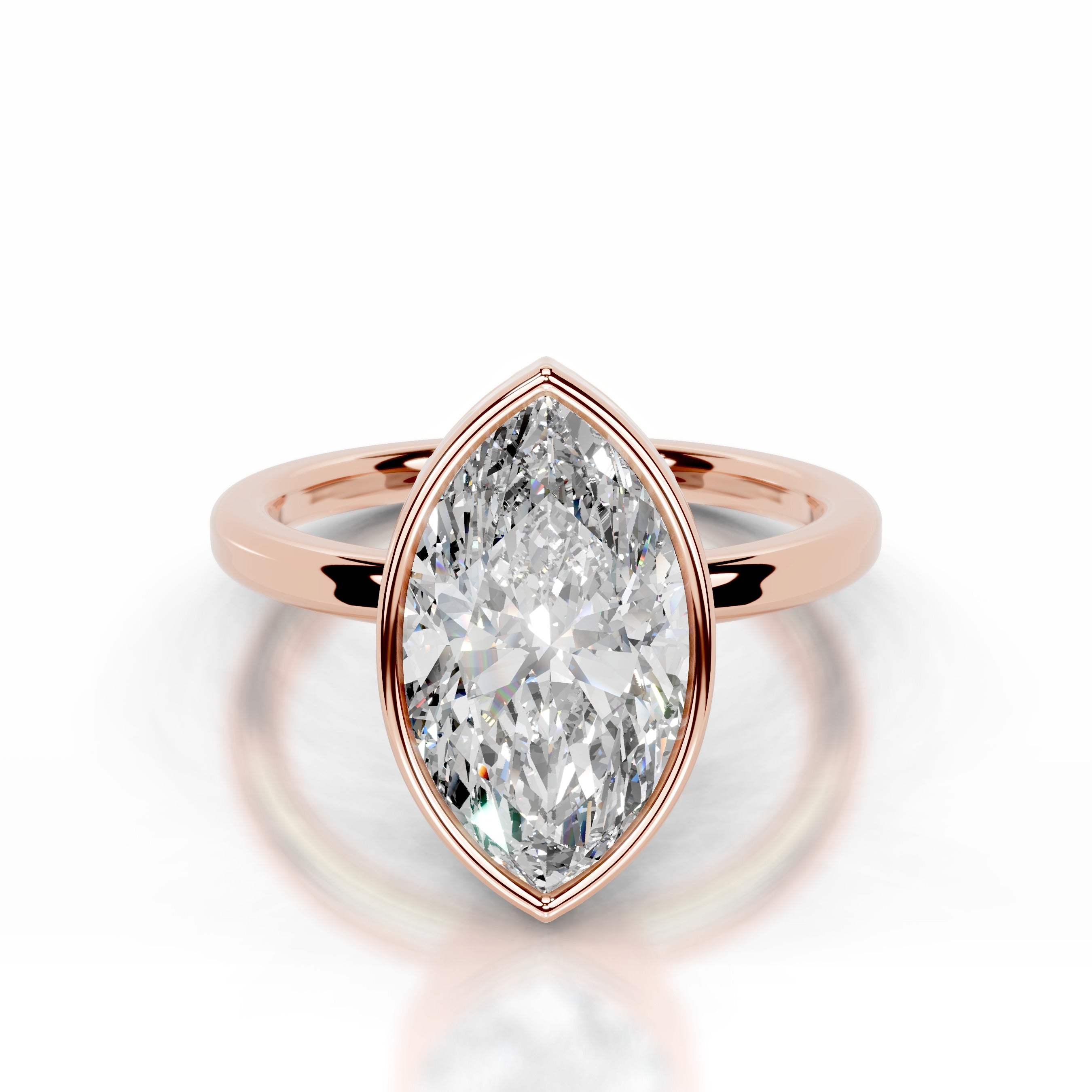 Dima Lab Grown Diamond Ring - 14K Rose Gold