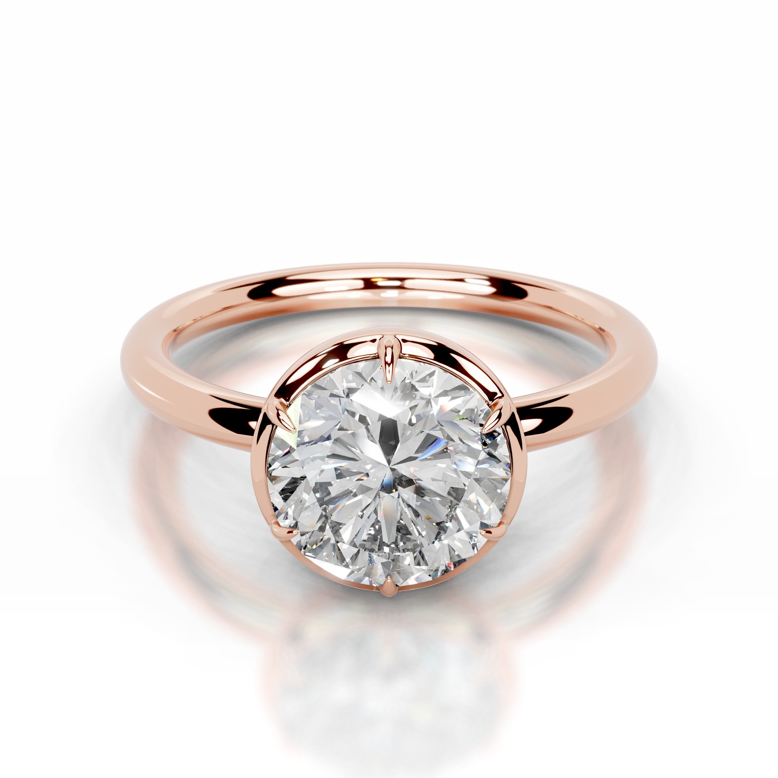 Narcisa  Lab Grown Diamond Ring - 14K Rose Gold