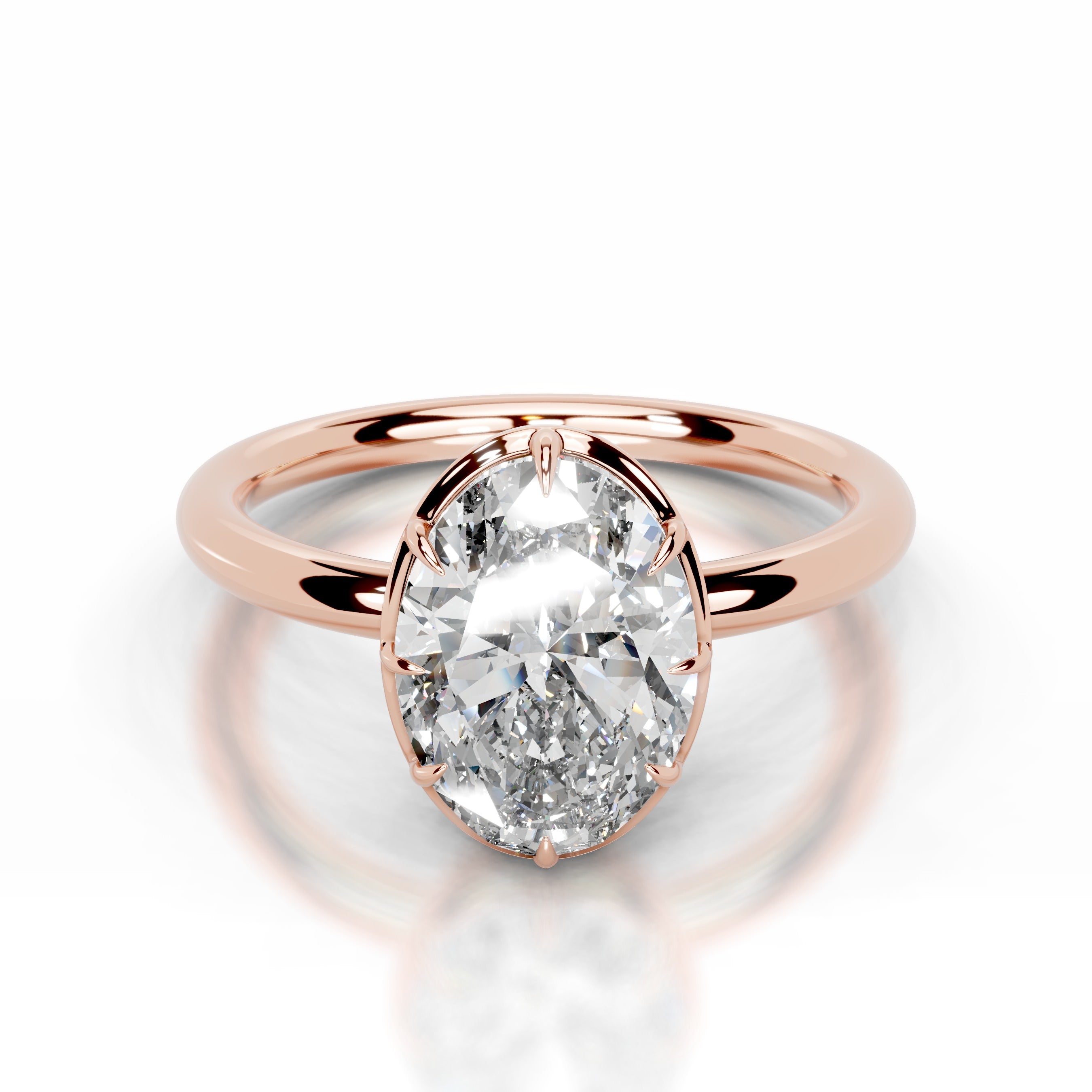 Narcisa  Lab Grown Diamond Ring - 14K Rose Gold