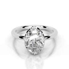 Narcisa Lab Grown Diamond Ring - 18K White Gold