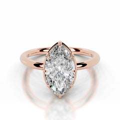 Narcisa Lab Grown Diamond Ring - 14K Rose Gold