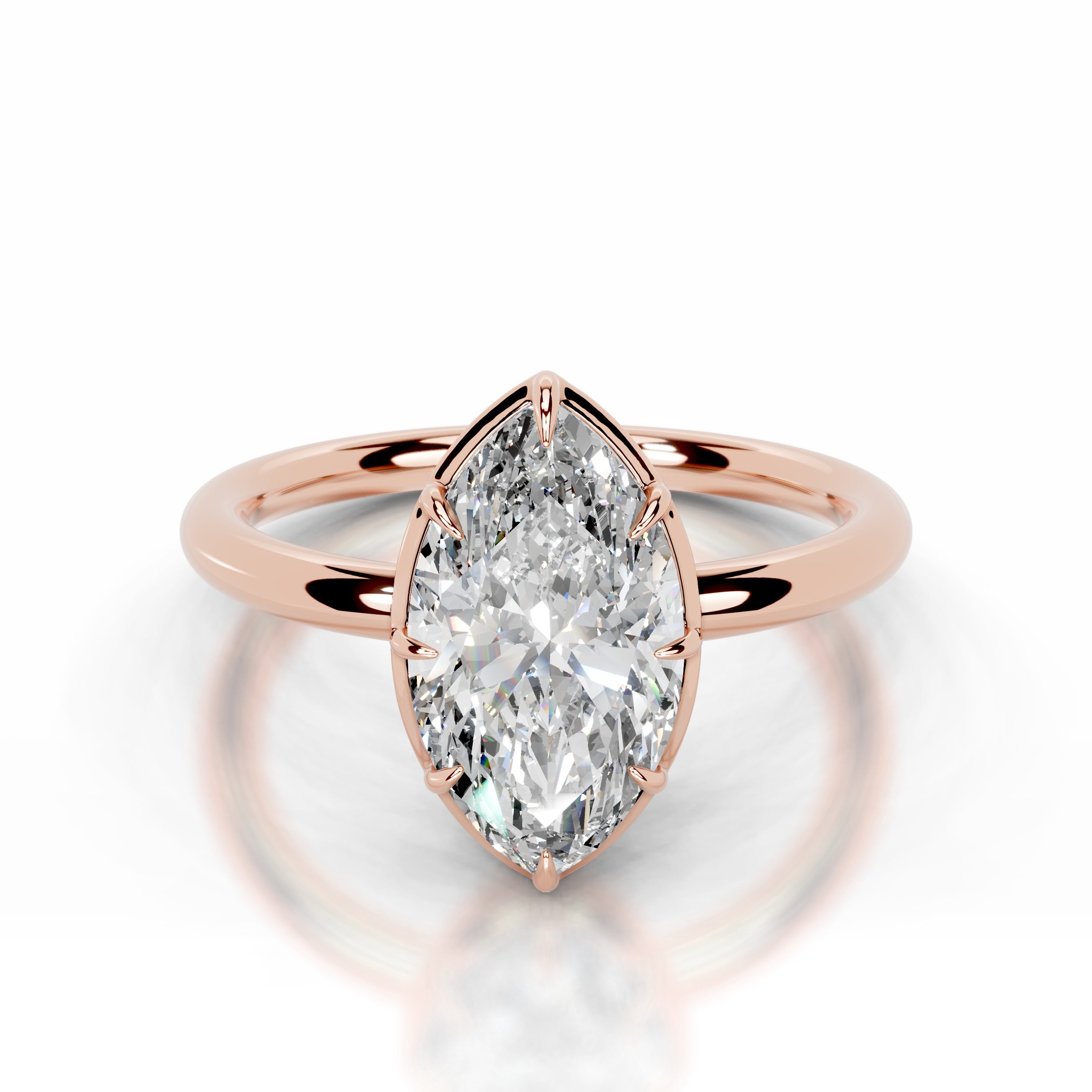 Narcisa Lab Grown Diamond Ring - 14K Rose Gold