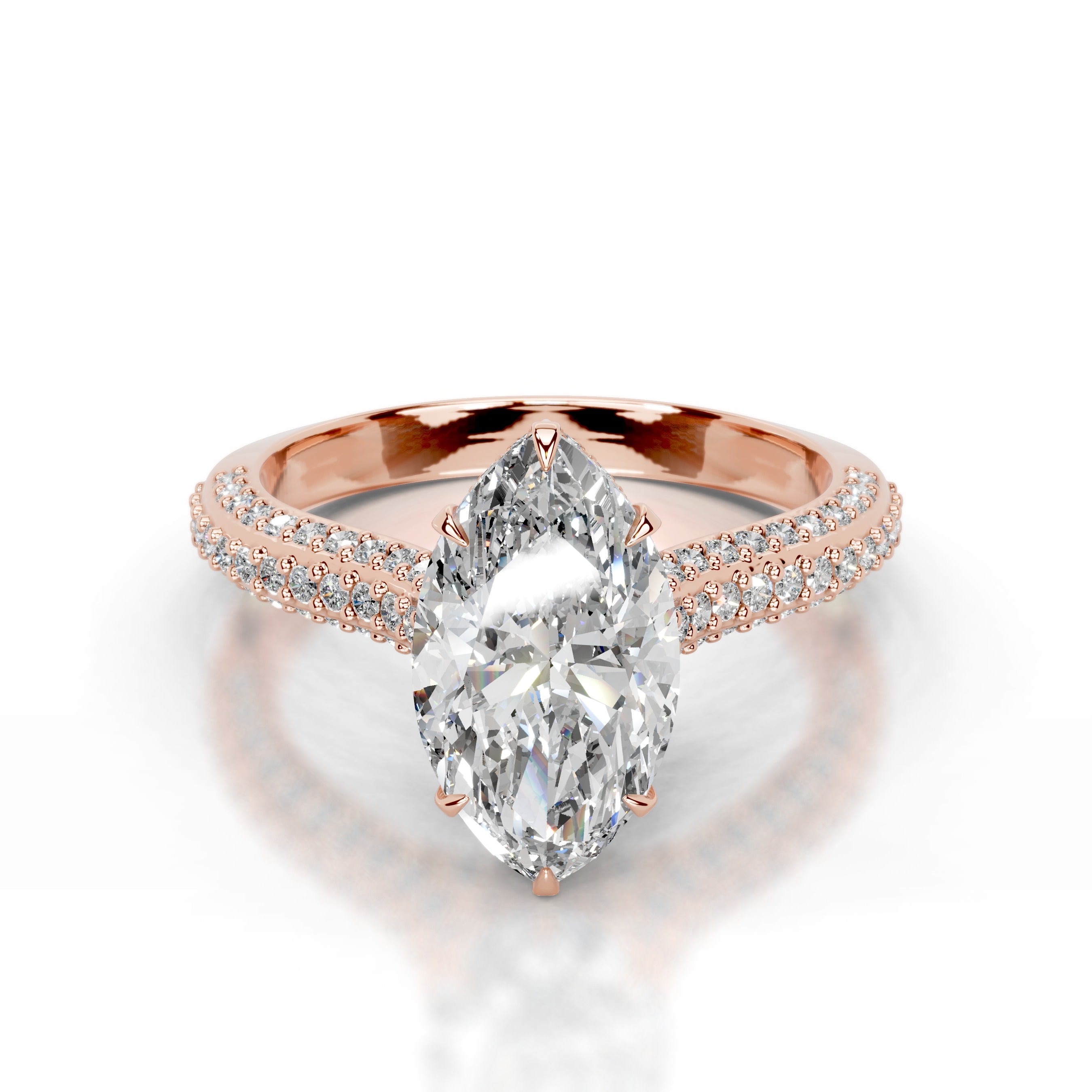 Joana  Lab Grown Diamond Ring - 14K Rose Gold