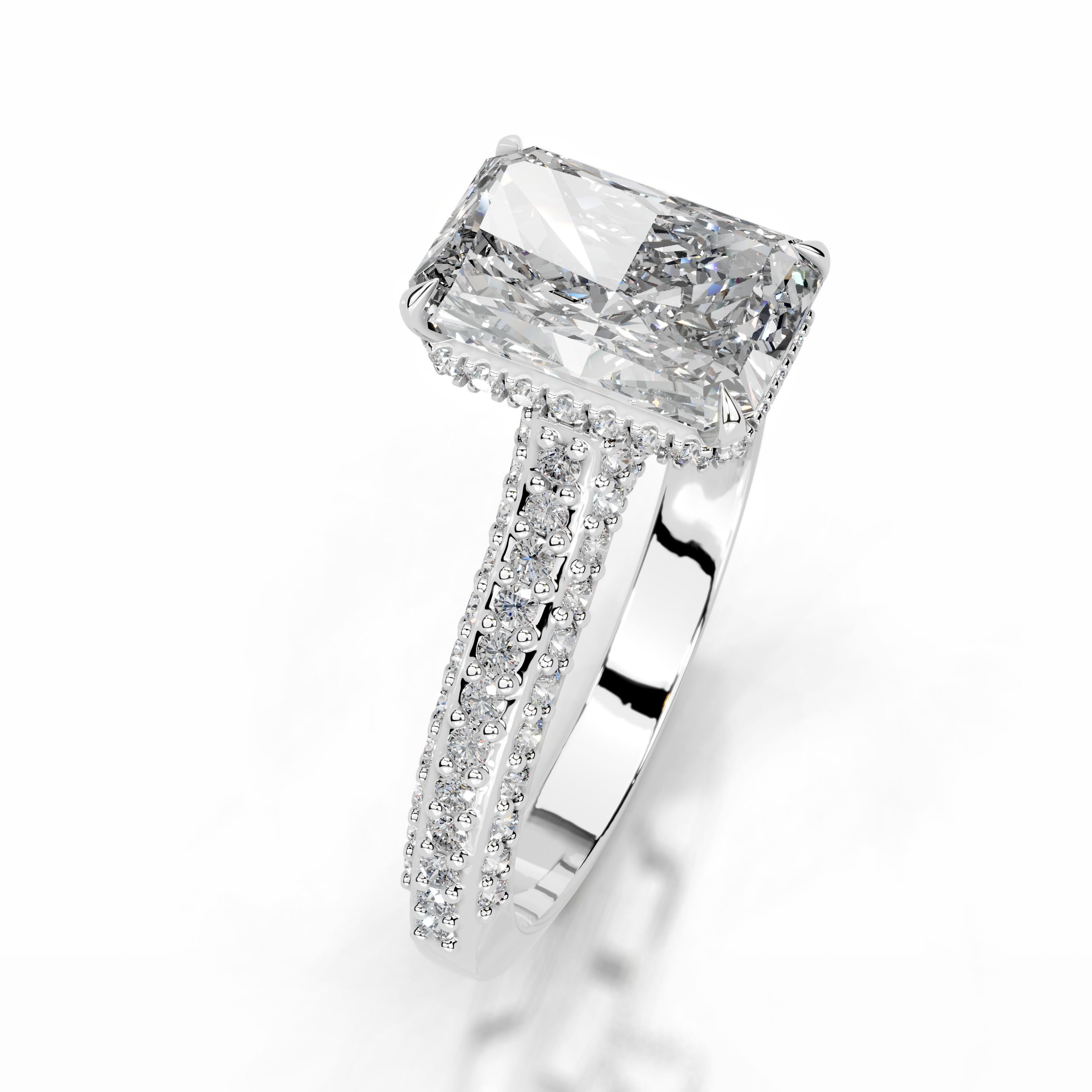Joana Lab Grown Diamond Ring - 14K White Gold (RTS)
