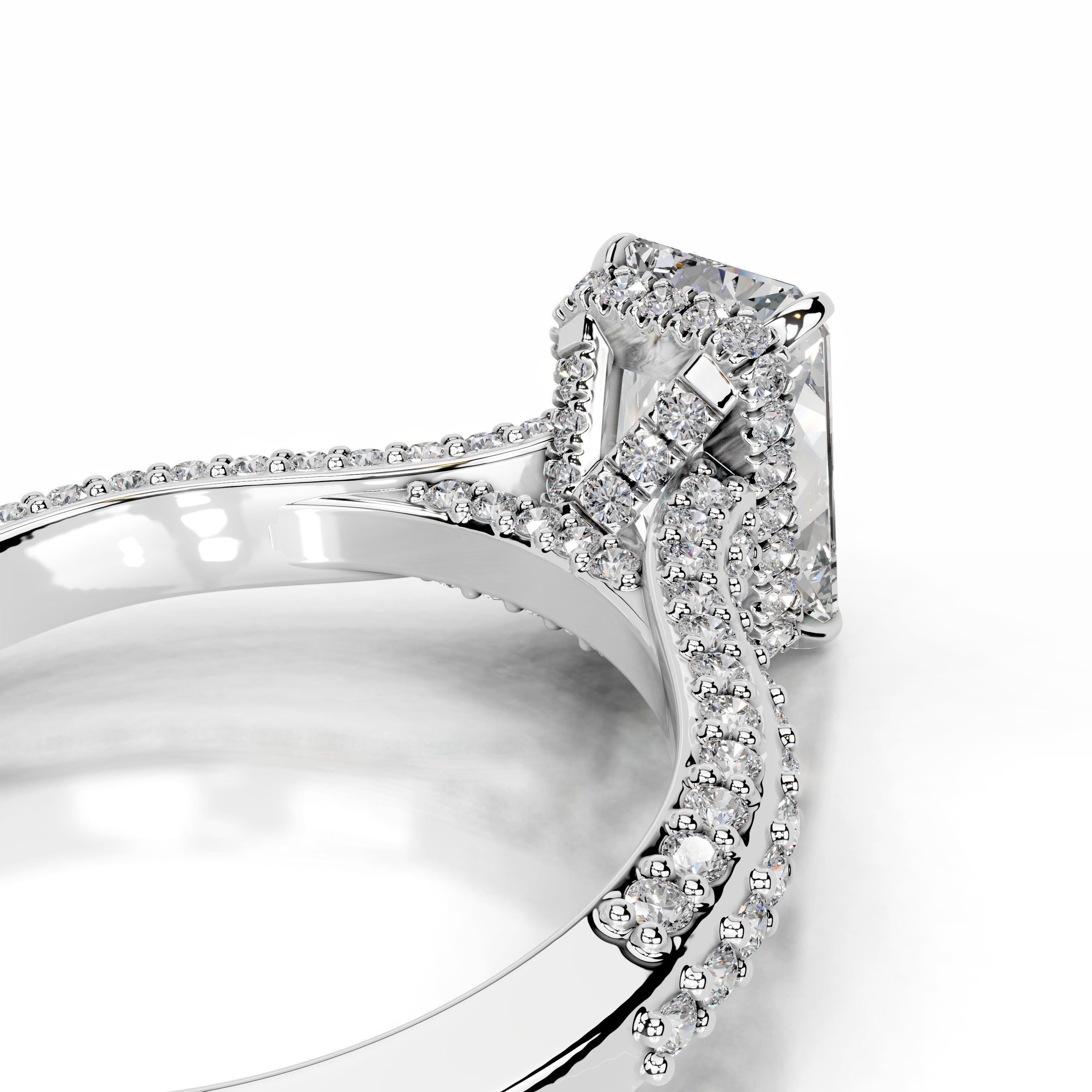 Joana Lab Grown Diamond Ring - 14K White Gold (RTS)