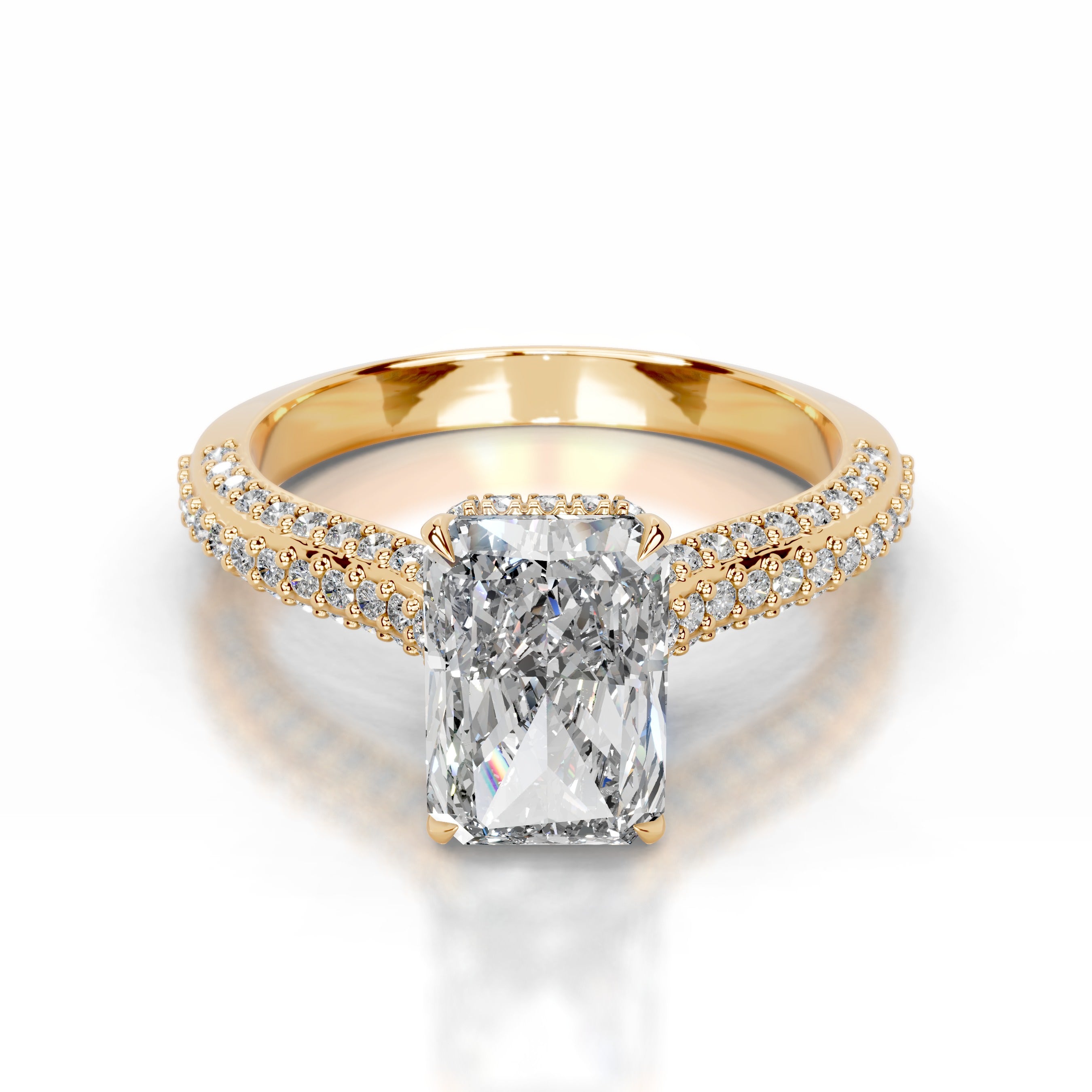 Joana Lab Grown Diamond Ring - 18K Yellow Gold