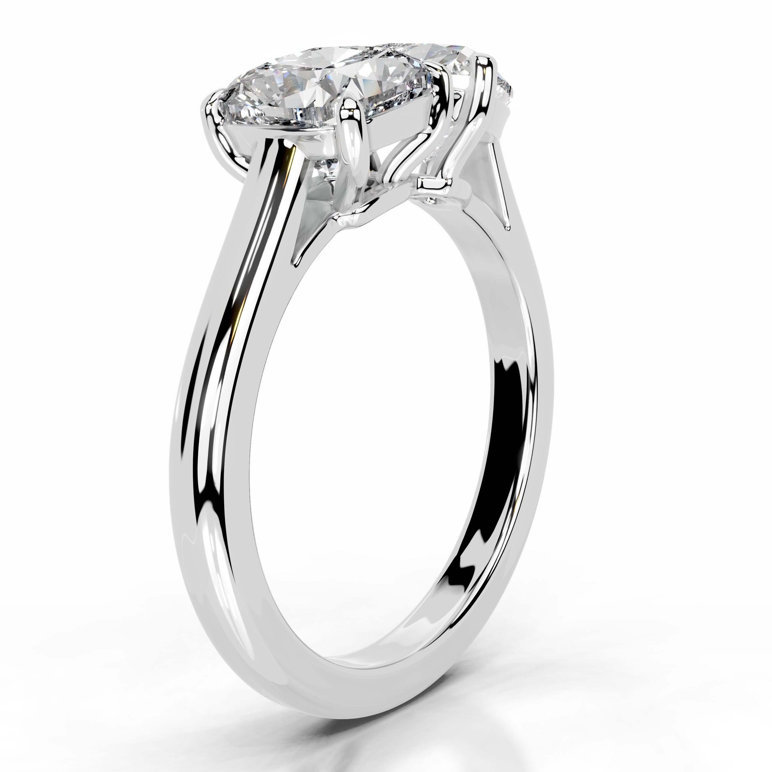 Marlena Lab Grown Diamond Ring - 14K White Gold