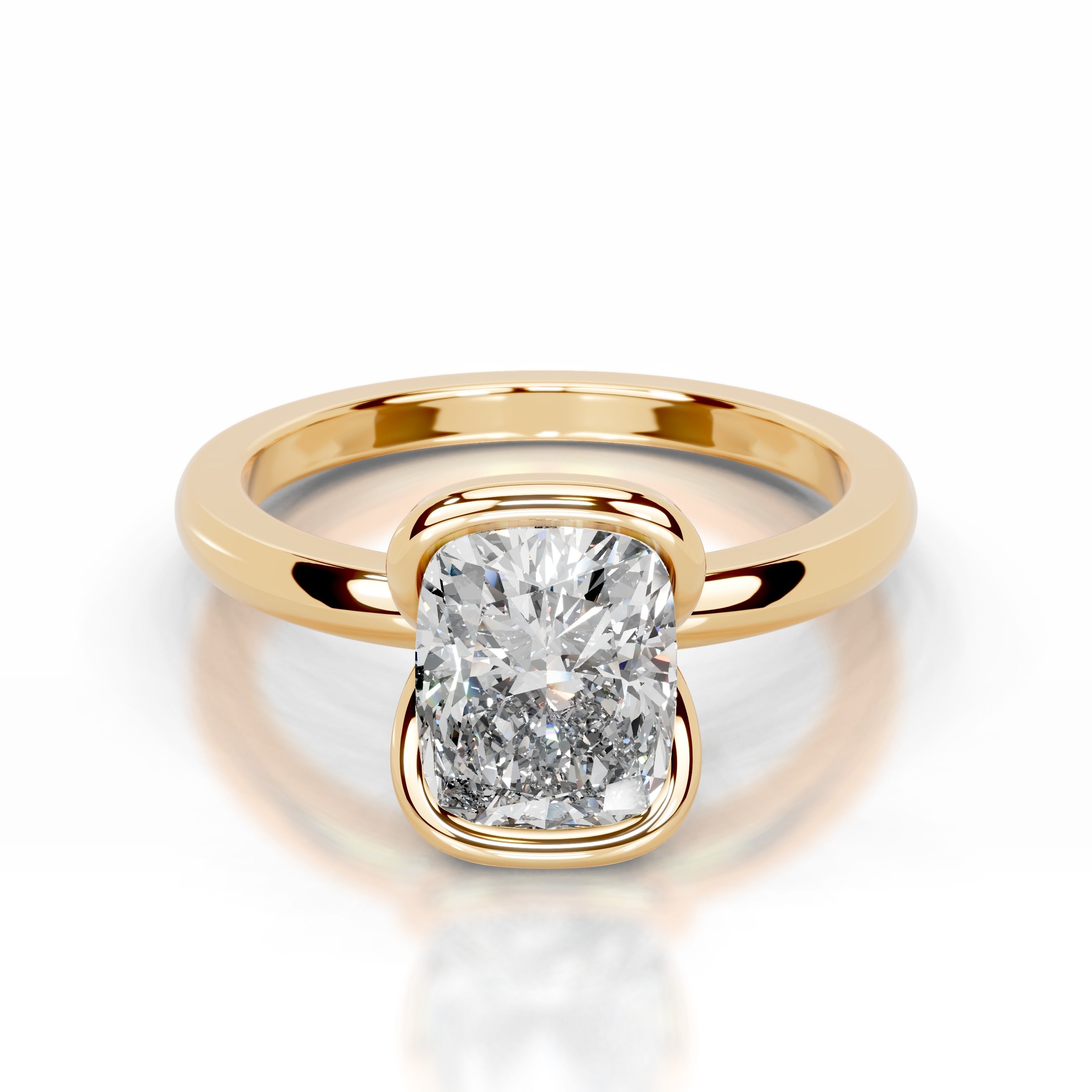 Thor Lab Grown Diamond Ring - 18K Yellow Gold