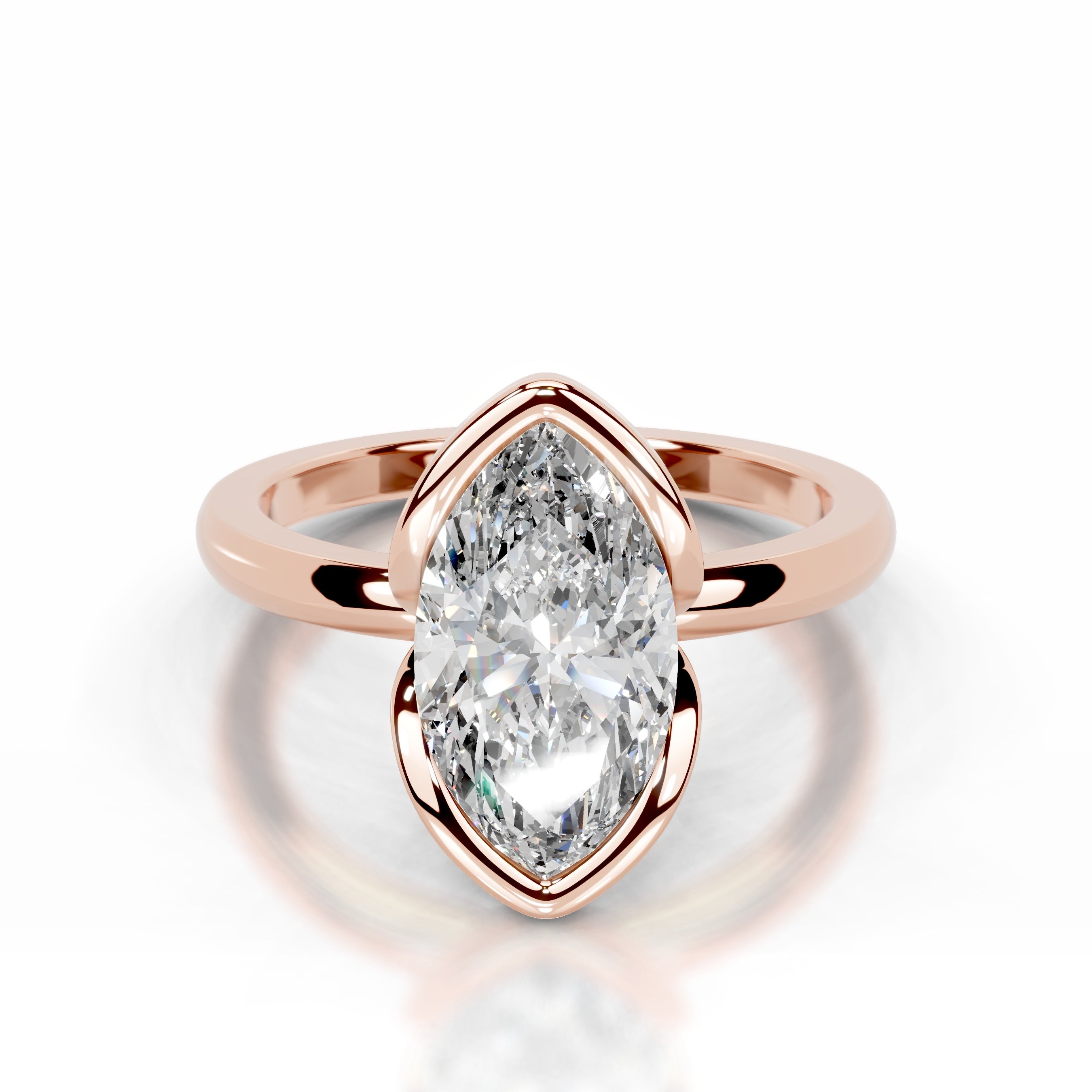 Thor Lab Grown Diamond Ring - 14K Rose Gold