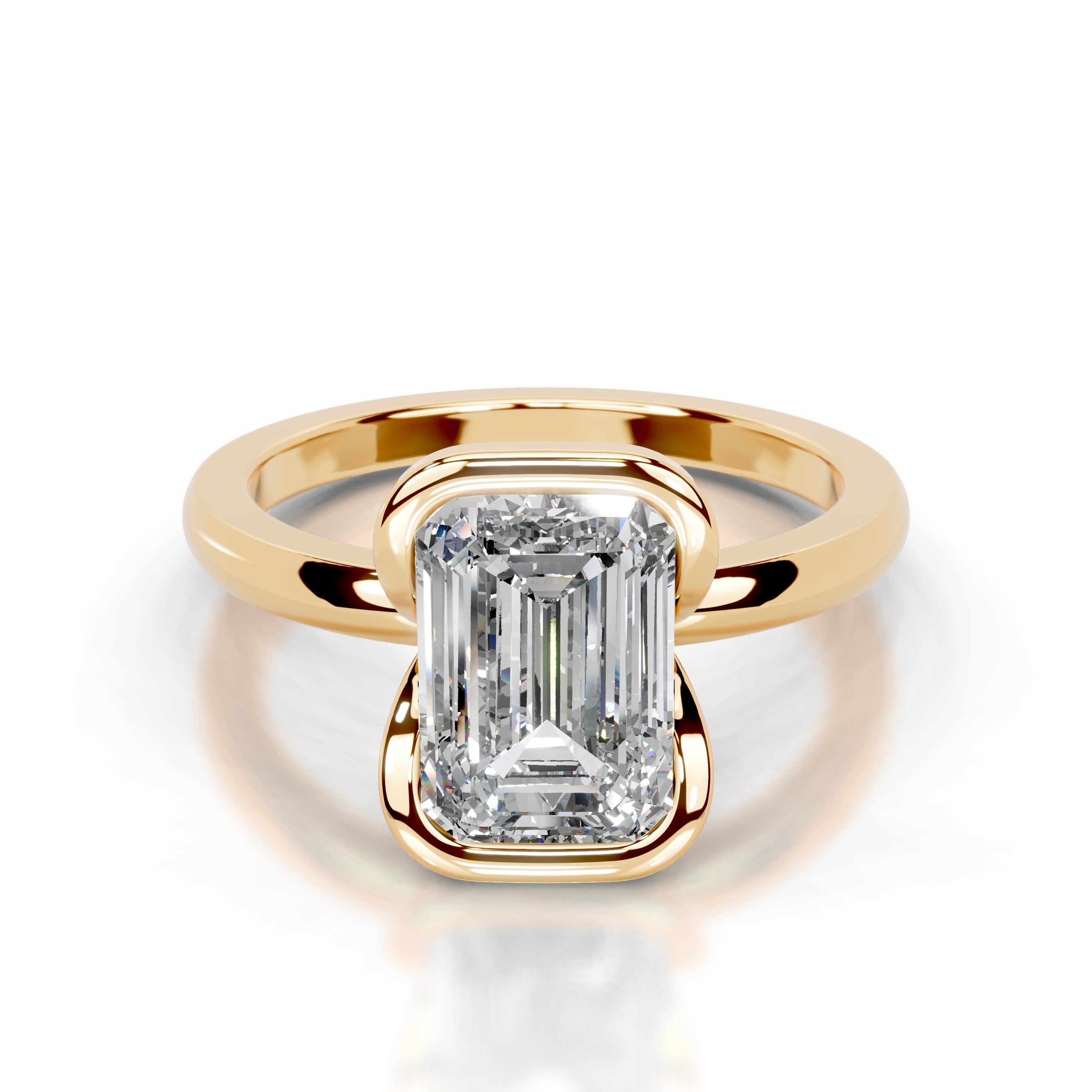 Thor Lab Grown Diamond Ring - 18K Yellow Gold