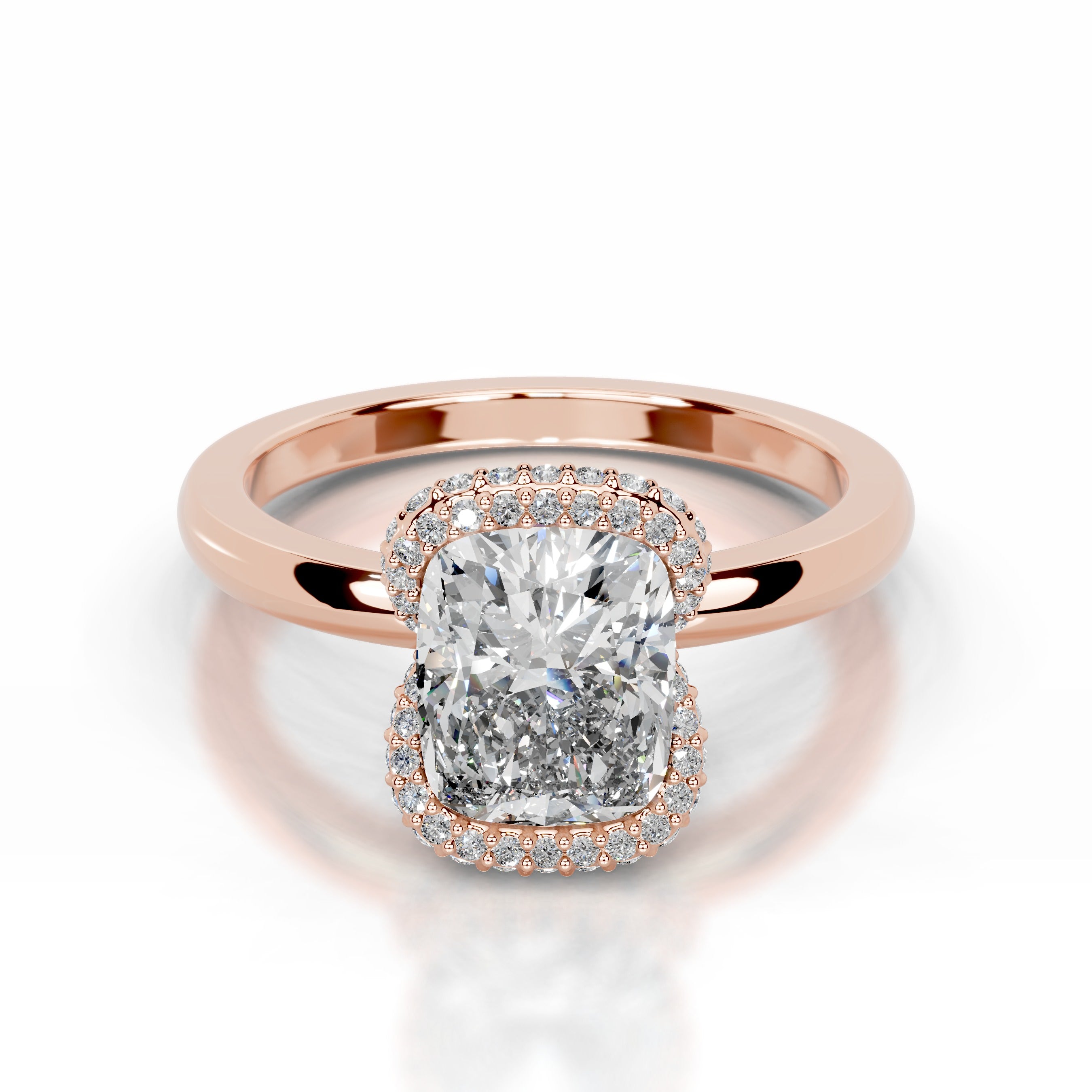 Bowie Lab Grown Diamond Ring - 14K Rose Gold